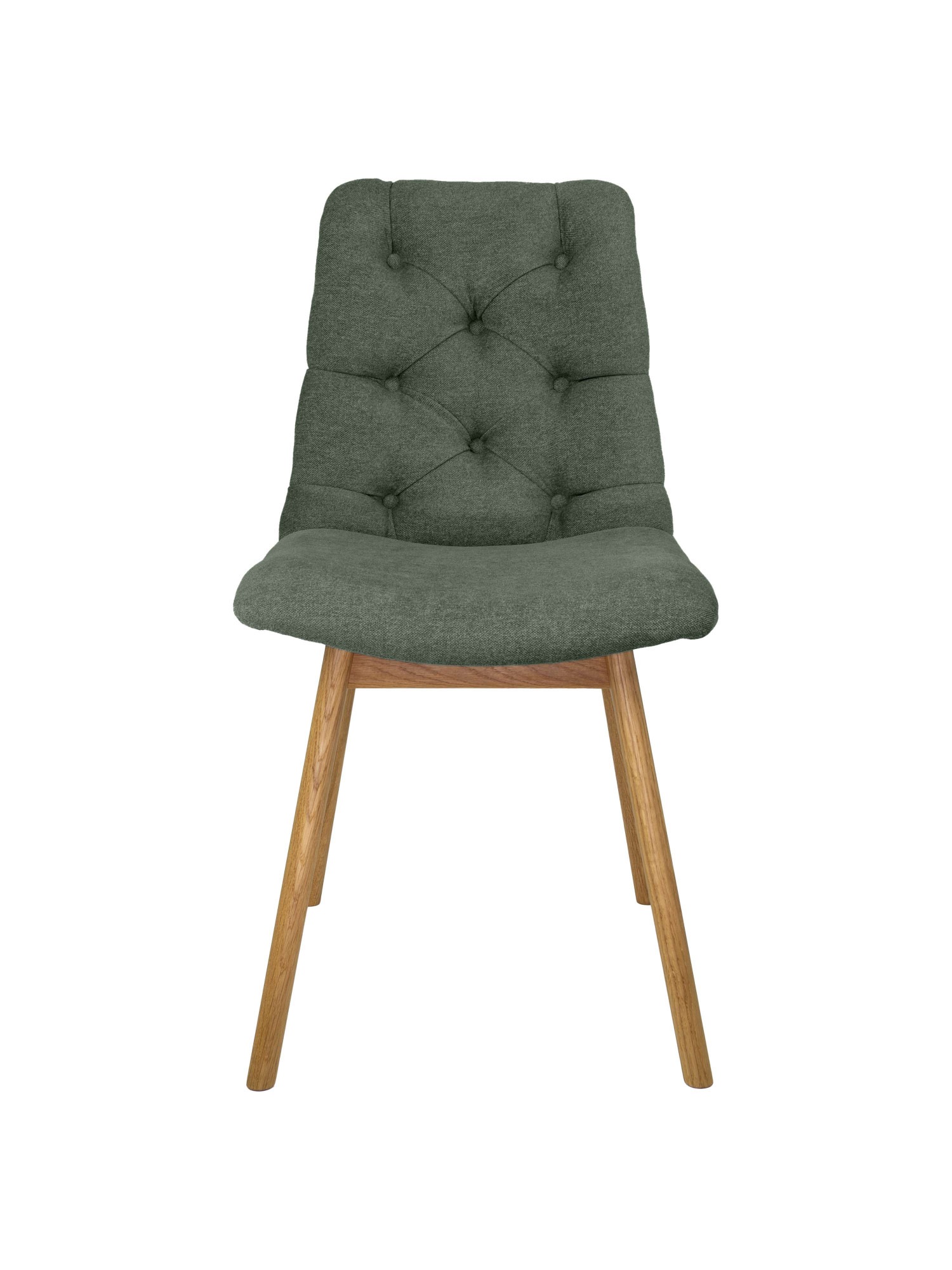 andas 4-Fussstuhl »Ramon«, (Set), 2 St., Chenille, mit Massivholzbeinen, verschiedene Stoffe und Farben