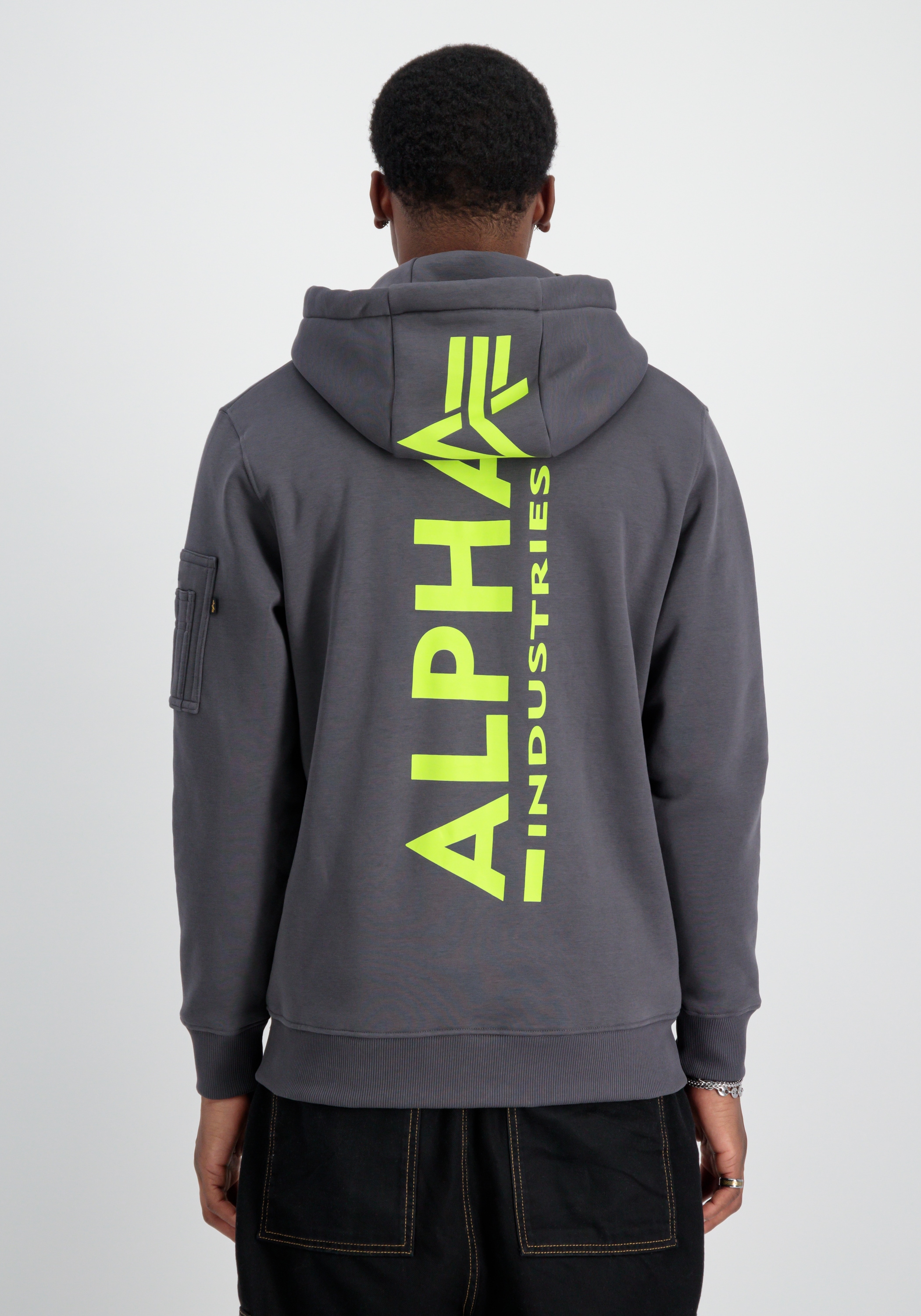 Alpha Industries Hoodie »Alpha Industries Men - Hoodies Back Print Zip Hoodie«