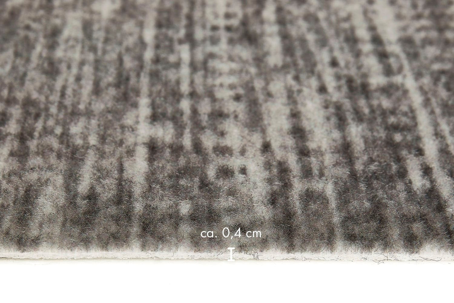 Andiamo Teppichfliese »Paris Nadelfilz«, quadratisch, 4 mm Höhe, 40x40 cm, selbstklebend, robust & strapazierfähig, 25 Stück (4 qm)