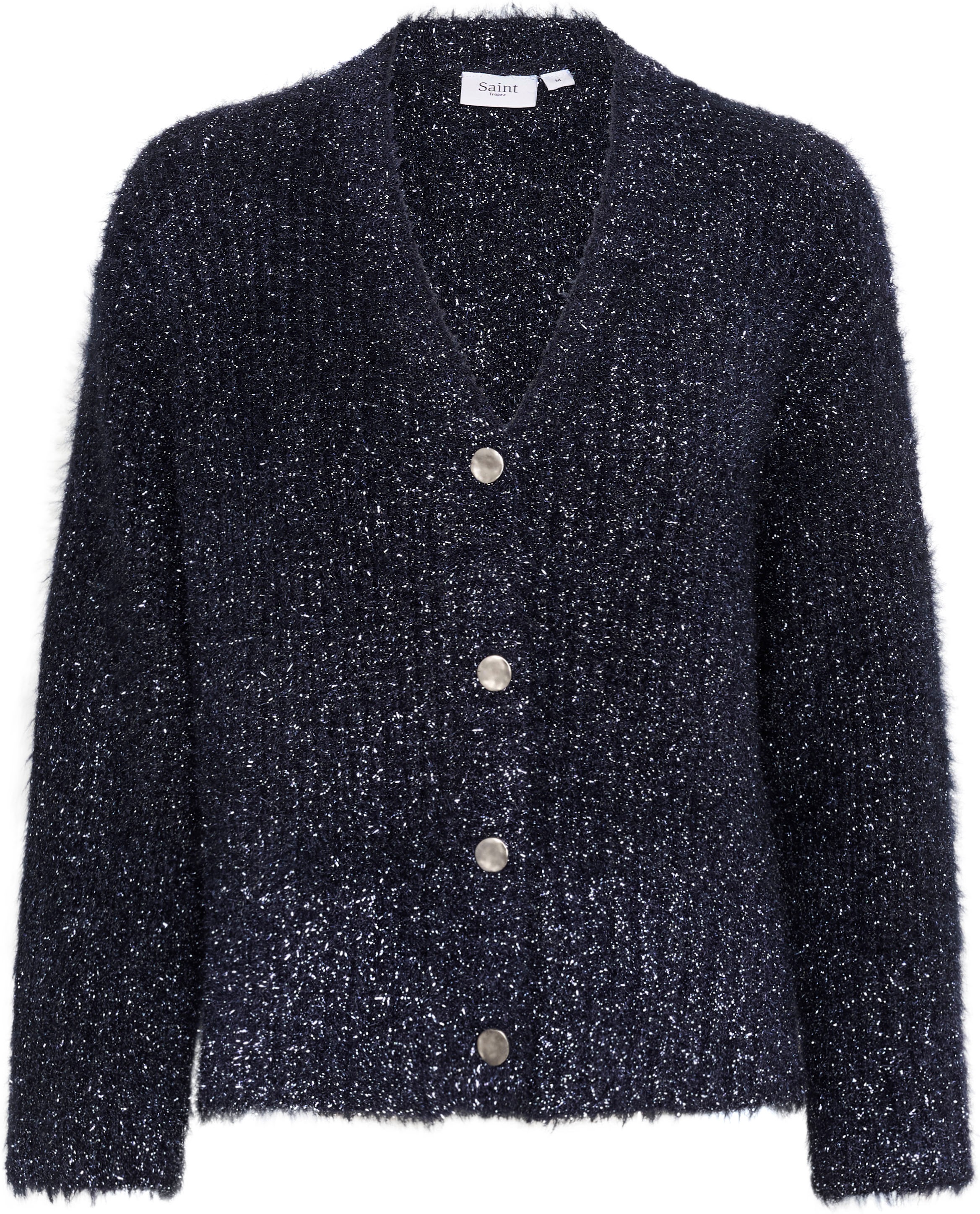 Saint Tropez Strickjacke »HalfaSZ Cardigan«, mit Glitzereffekt