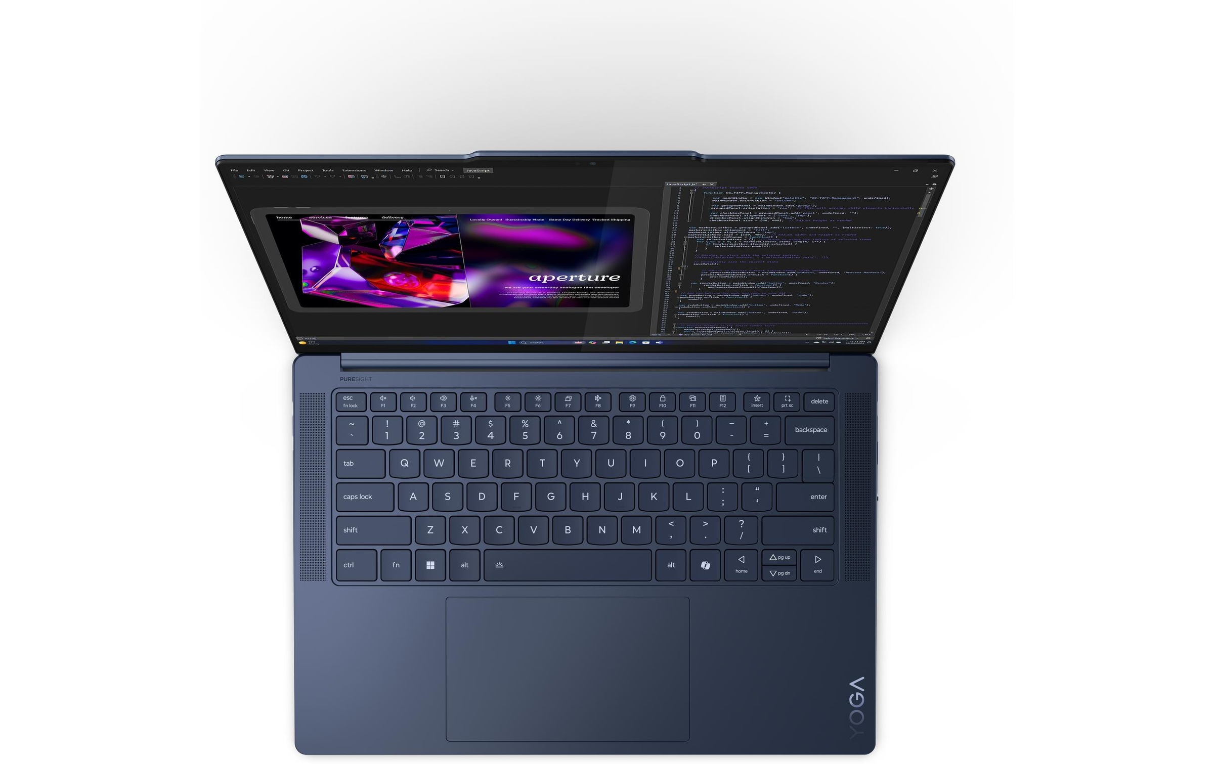 Lenovo Notebook »Yoga Slim 7 14Q8X9 (Snapdragon)«, 36,685 cm, / 14,5 Zoll, Qualcomm, Snapdragon X Plus, Adreno, 1000 GB SSD
