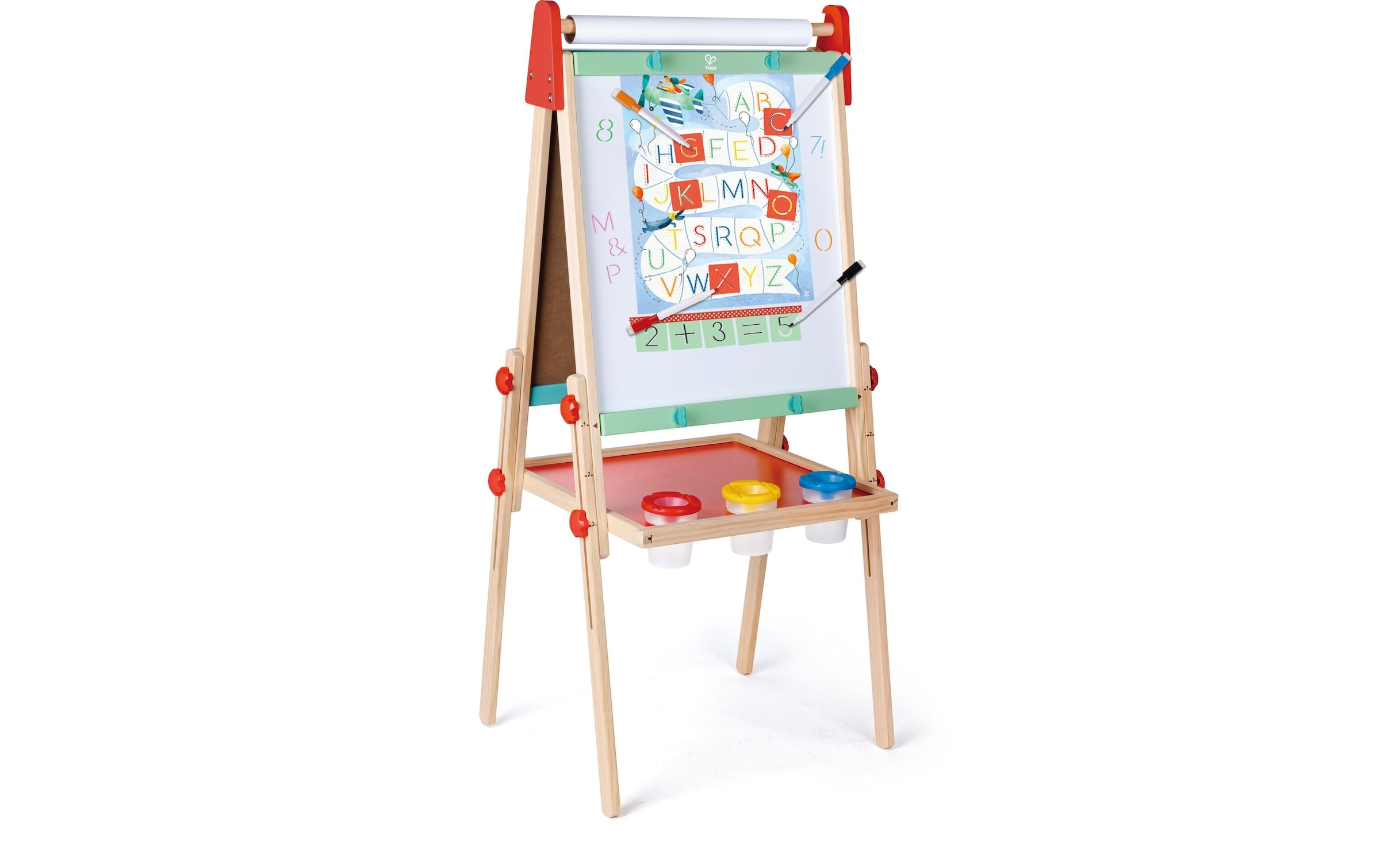 Hape Kreativset »ABC und Zahlen Schablonen«