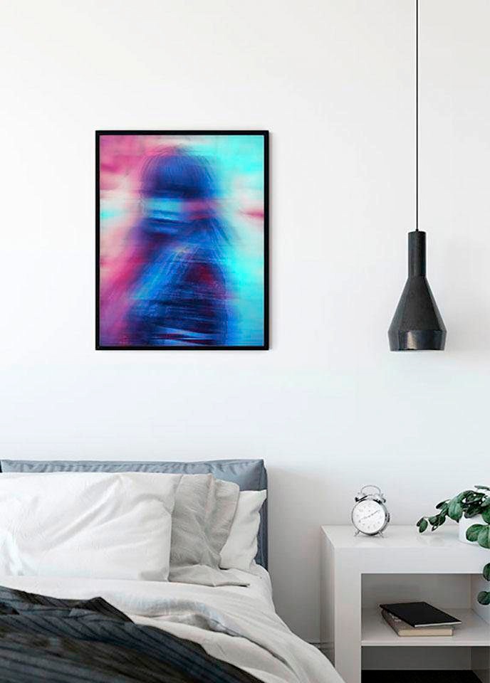 Komar Poster »Neon Girl«, Porträts, (1 St.), Kinderzimmer, Schlafzimmer, Wohnzimmer