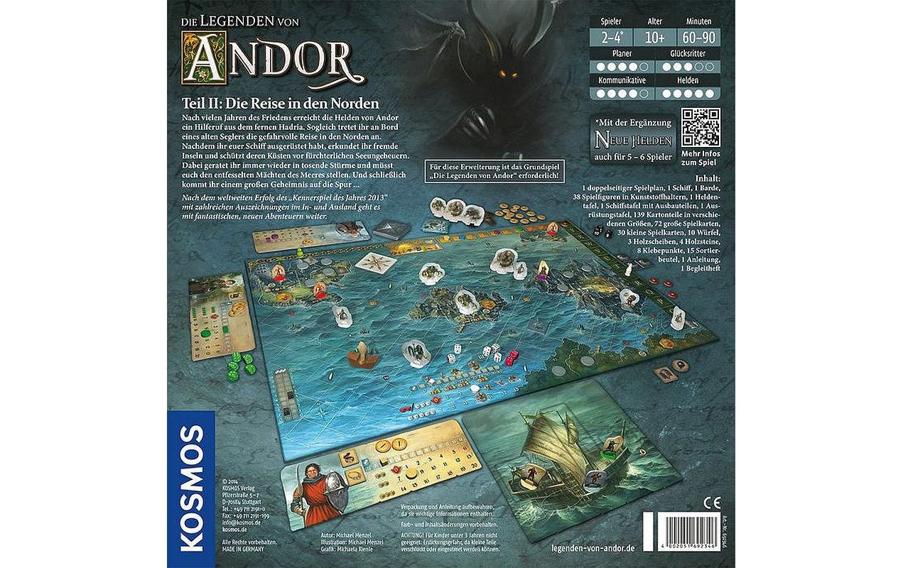 Kosmos Spiel »Die Legenden von Andor: Reise in Norden«