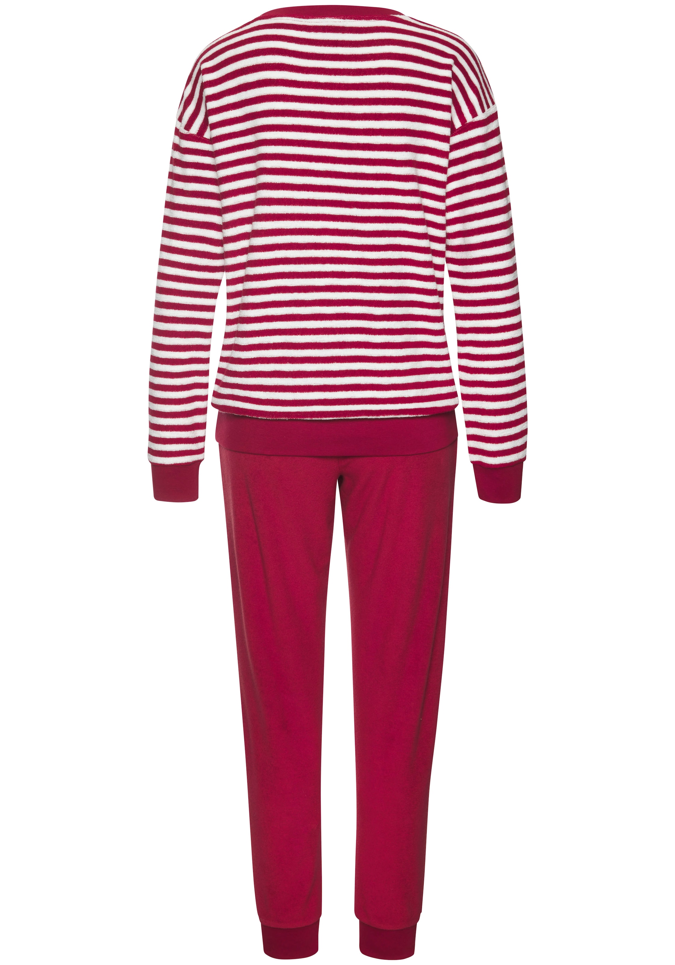 Vivance Dreams Pyjama, (2 tlg.), aus weichem Frottee