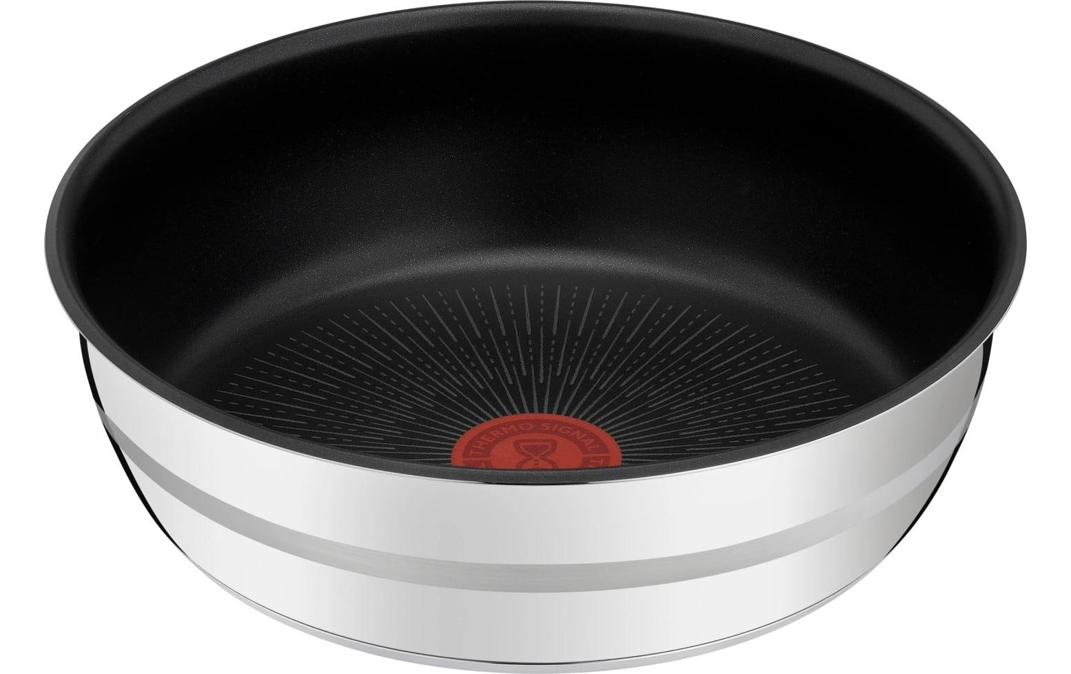 Tefal Pfannen-Set »Jamie Oliver Ingenio 9-teilig«, Edelstahl