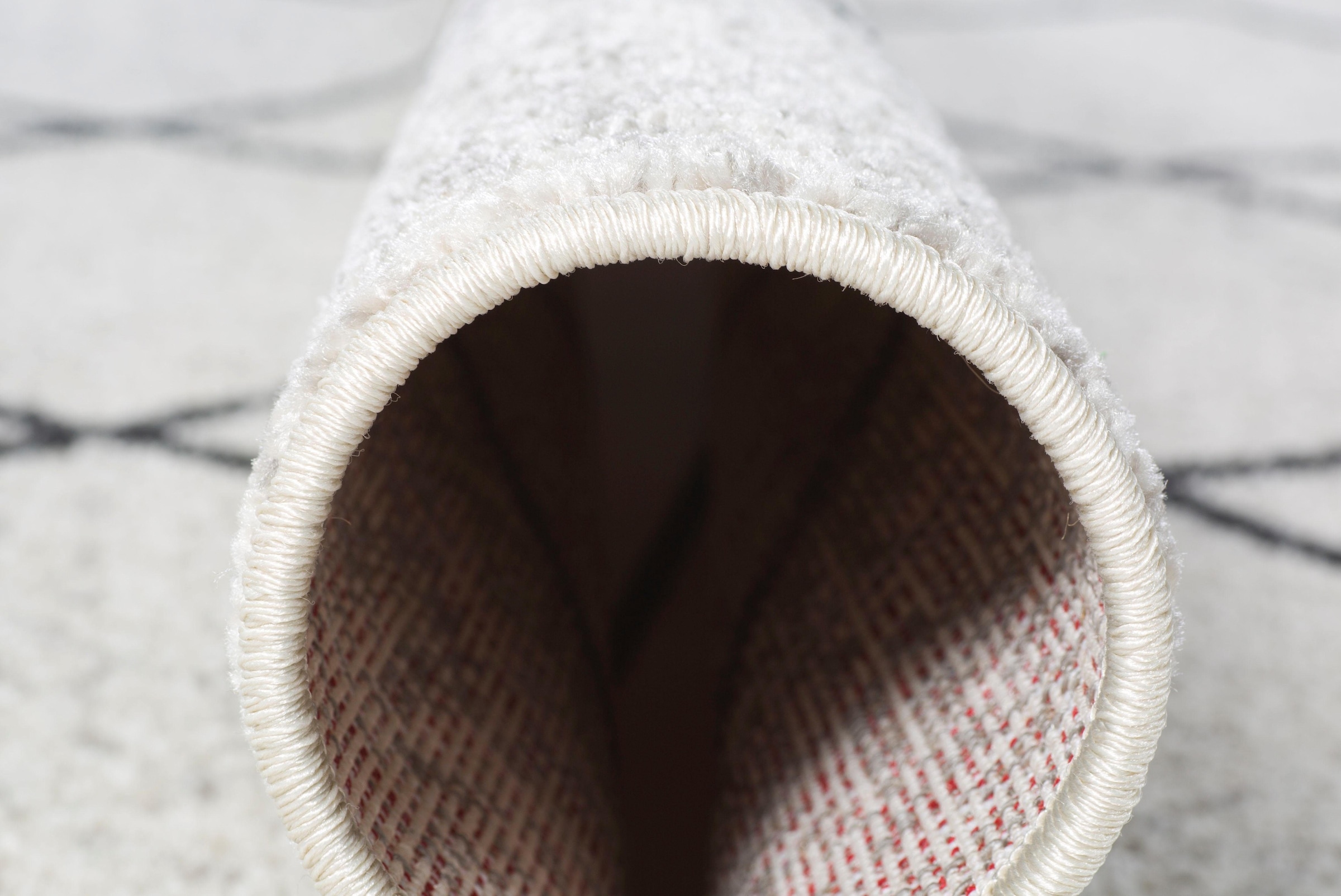 Andiamo Teppich »Bolonia«, rechteckig, 6 mm Höhe, Rauten Design, leicht meliert, Wohnzimmer