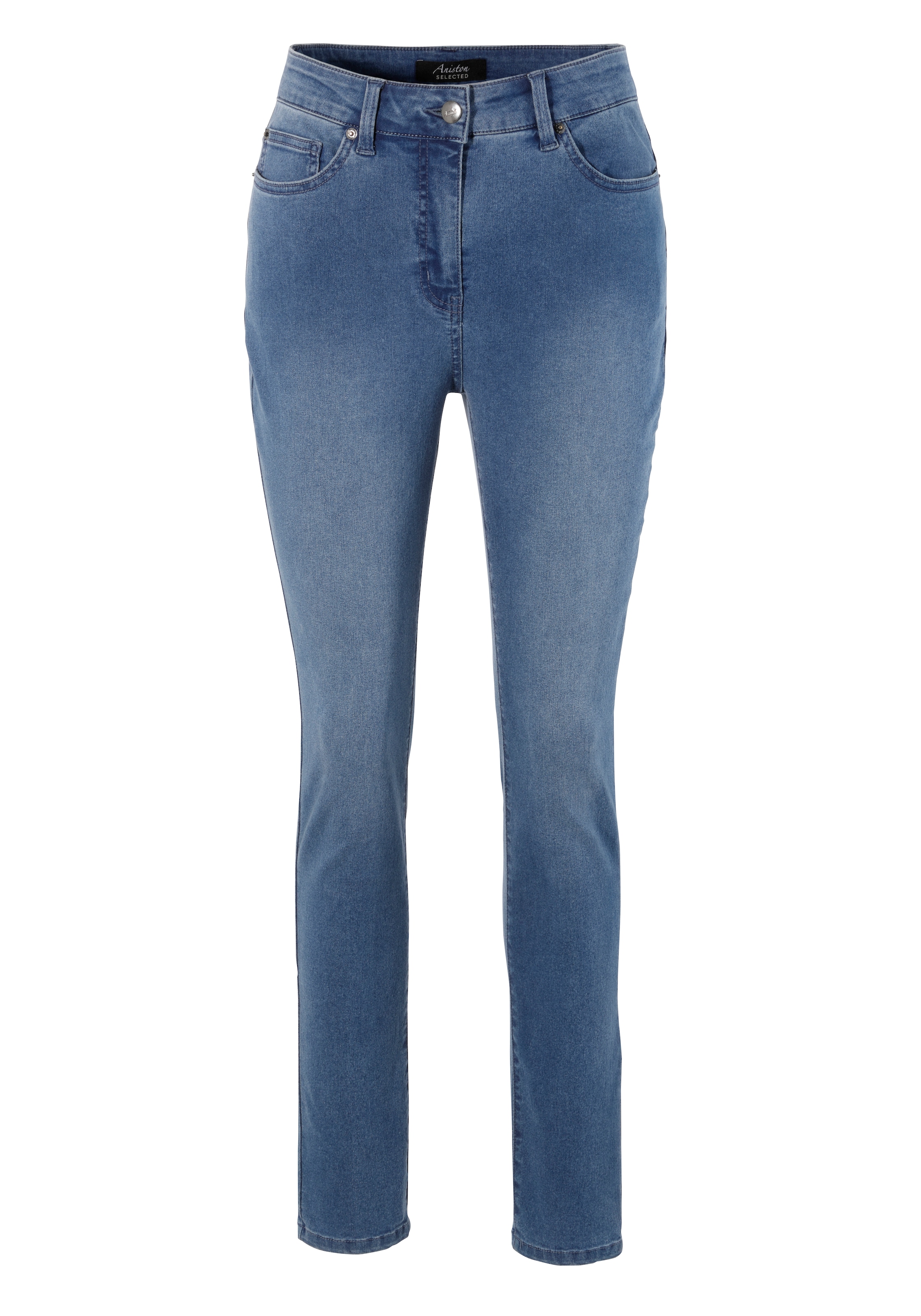 Aniston SELECTED Skinny-fit-Jeans, normal waist