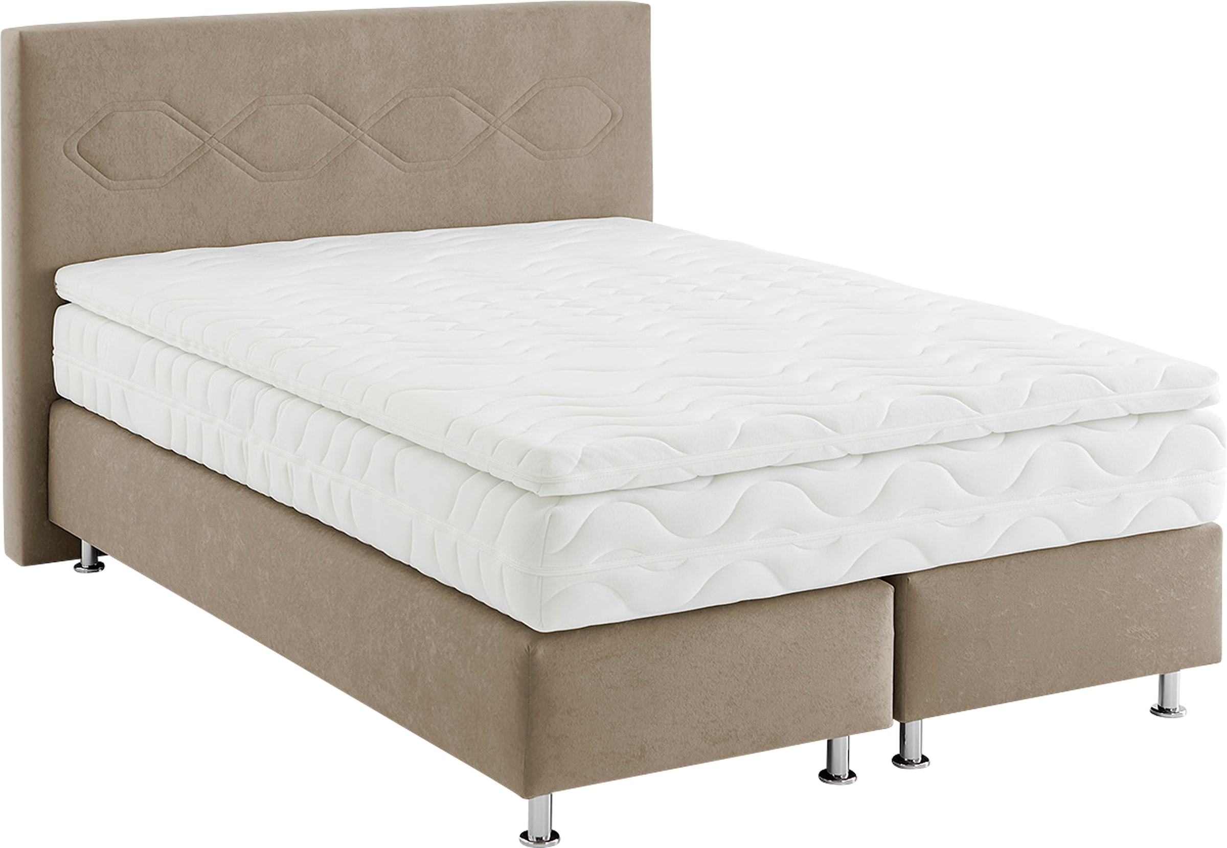 Westfalia Schlafkomfort Boxspringbett wahlweise mit Topper