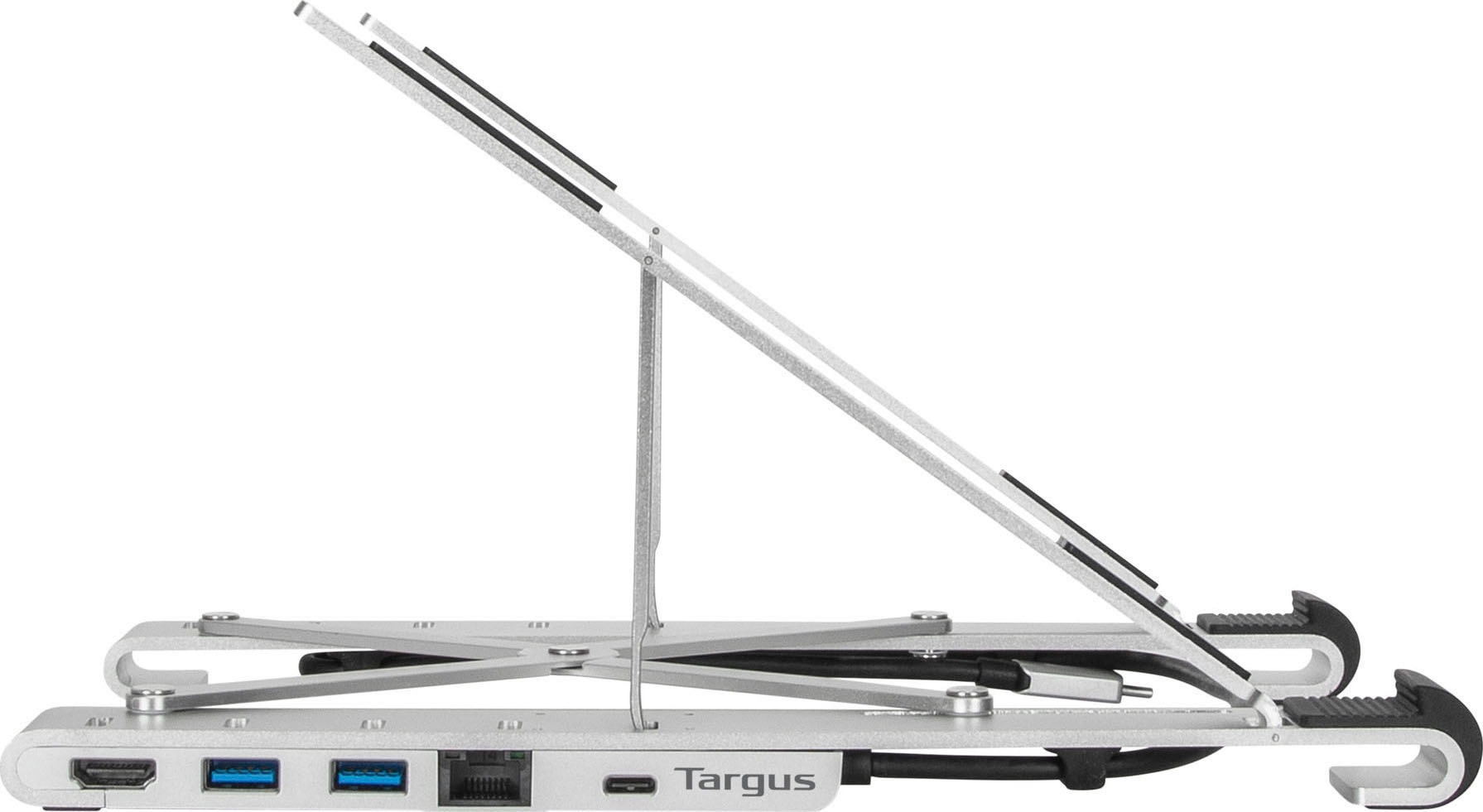 Targus Halterung »Portable Stand with Integrated Dock (USB-C)«, (1 St.)