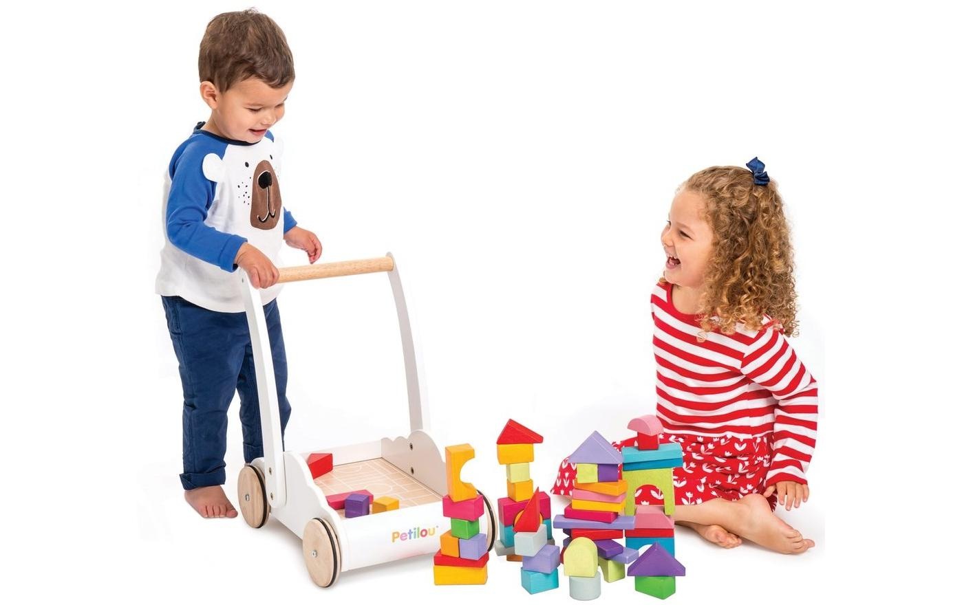 Le Toy Van Lauflernwagen »mit Klötze«