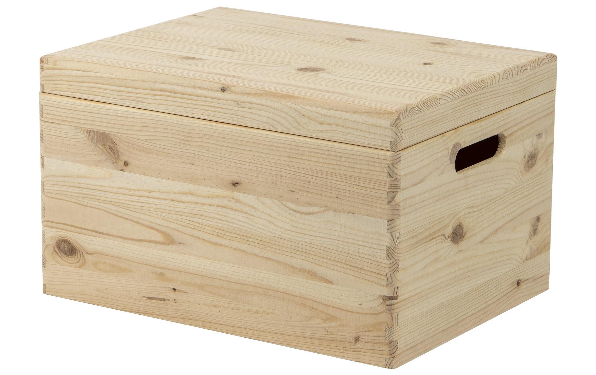 Holz Zollhaus Holzkiste »Stapelbox mit Deckel,«
