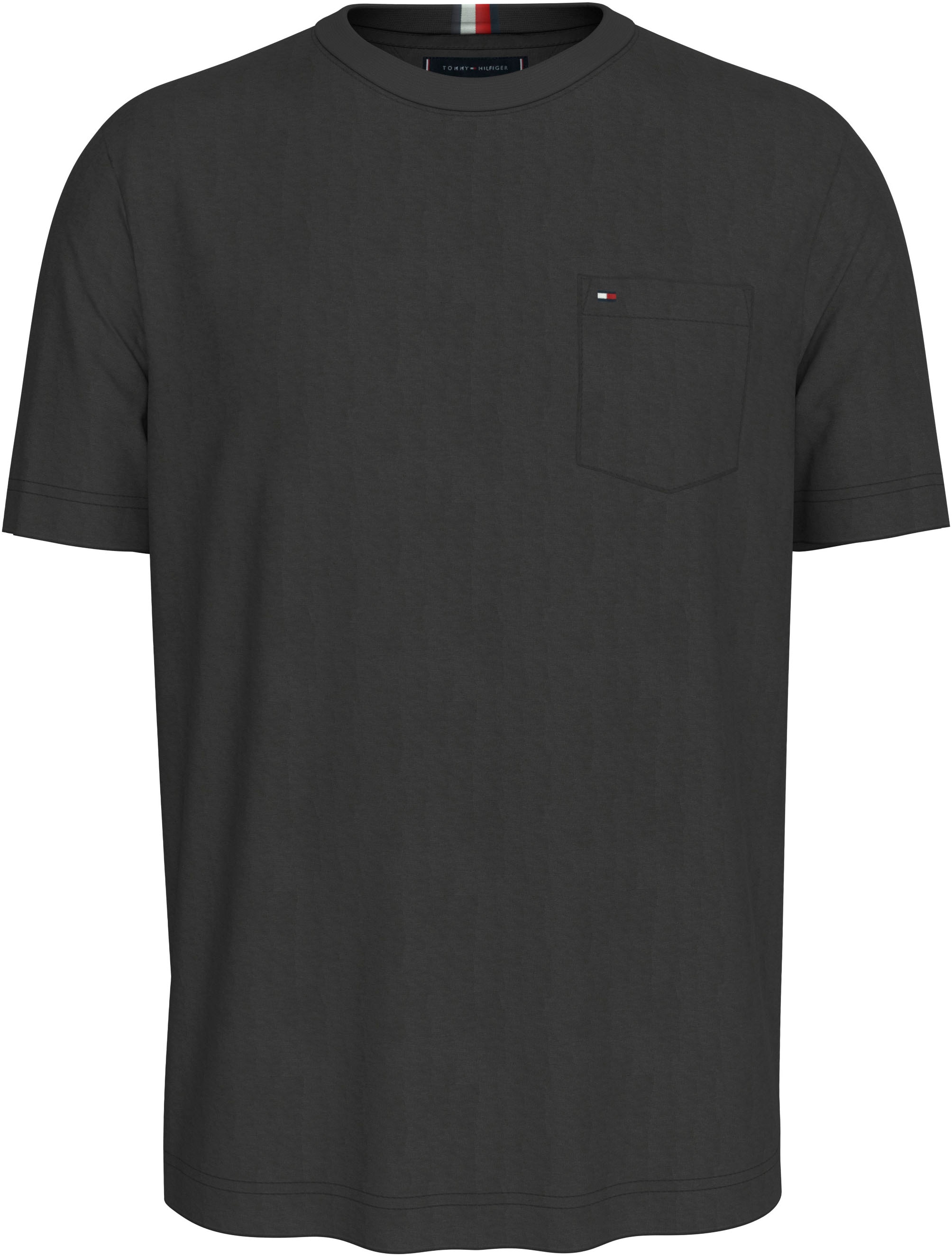 Tommy Hilfiger Big & Tall T-Shirt »BT-POCKET TEE-B«, Grosse Grössen mit Brusttasche