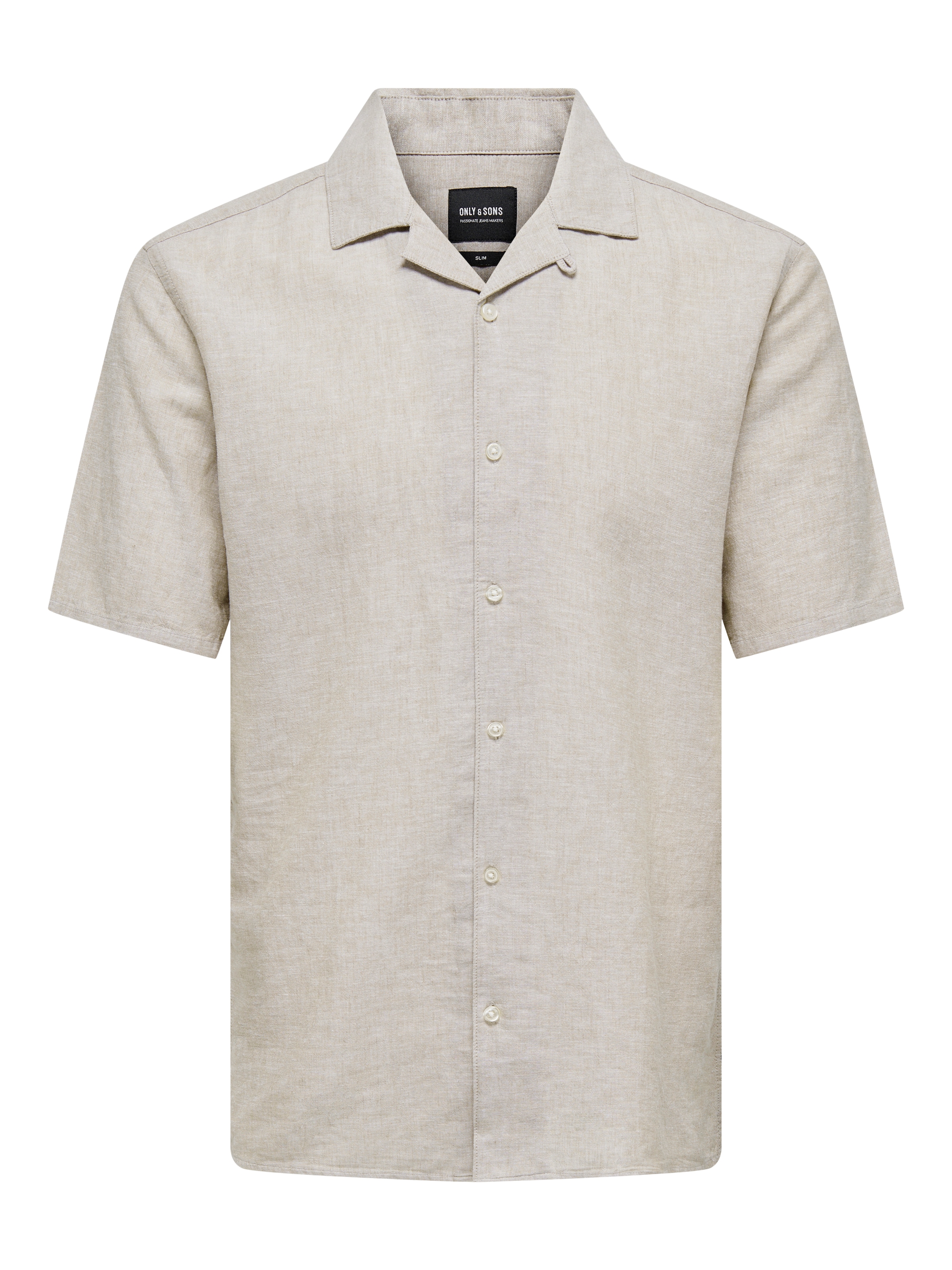ONLY & SONS Kurzarmhemd »ONSCAIDEN SS SOLID RESORT LINEN NOOS«