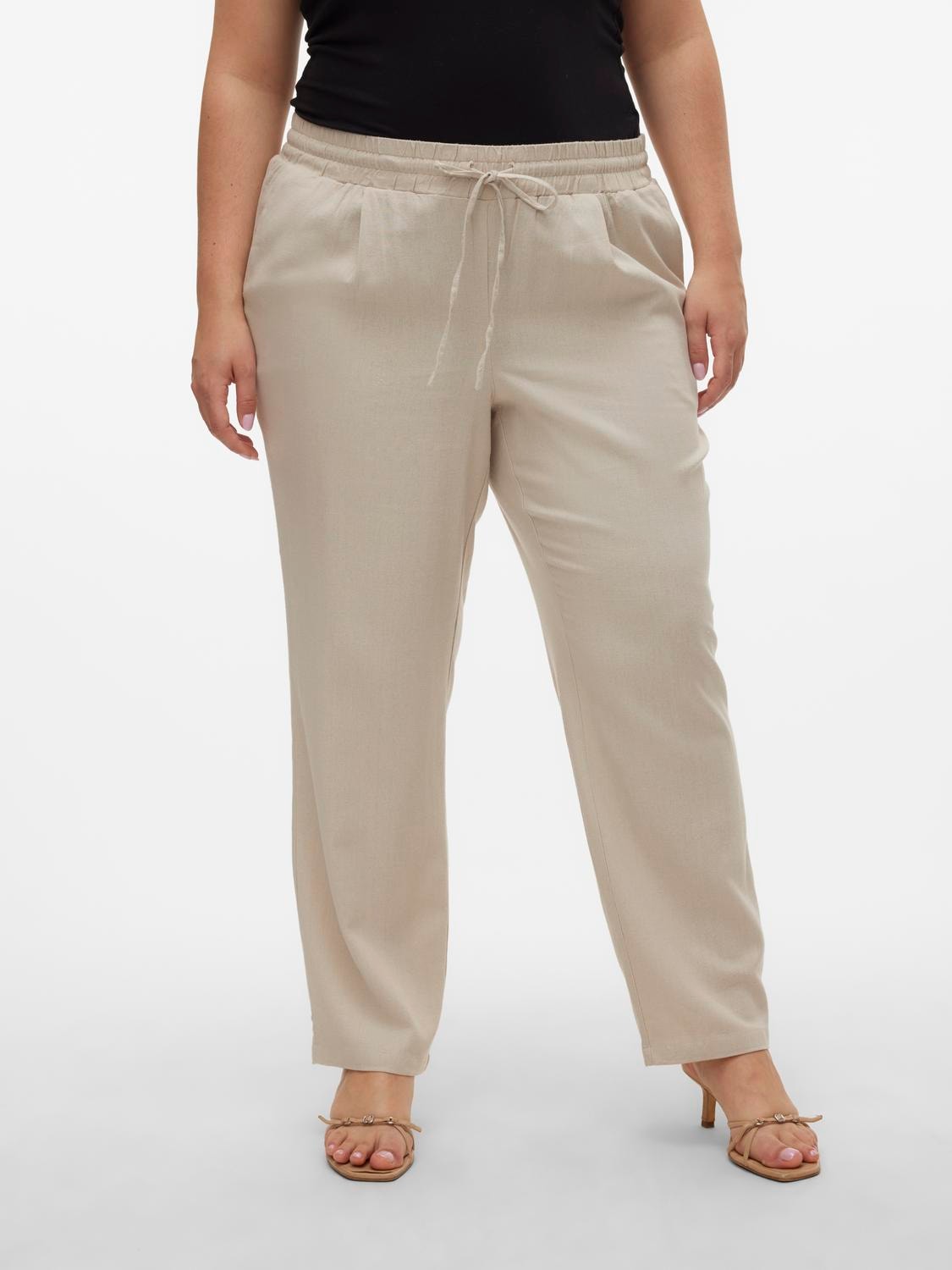 Vero Moda Curve Schlupfhose »VMJESMILO ANKLE PANTS WVN GA NOOS CUR«