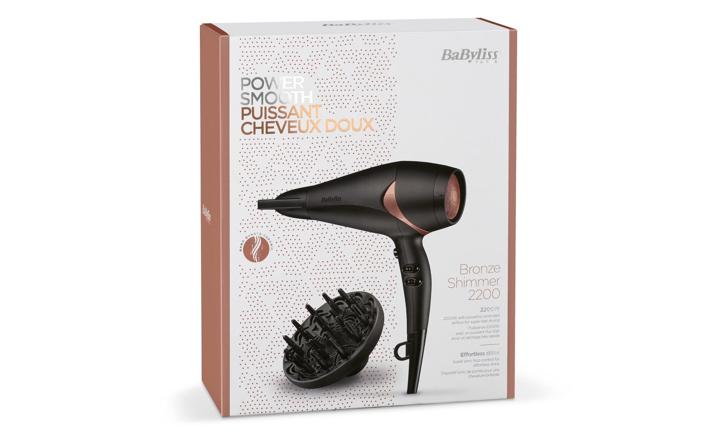 BaByliss Haartrockner »Bronze Shimmer D566CHE«, 2200 W