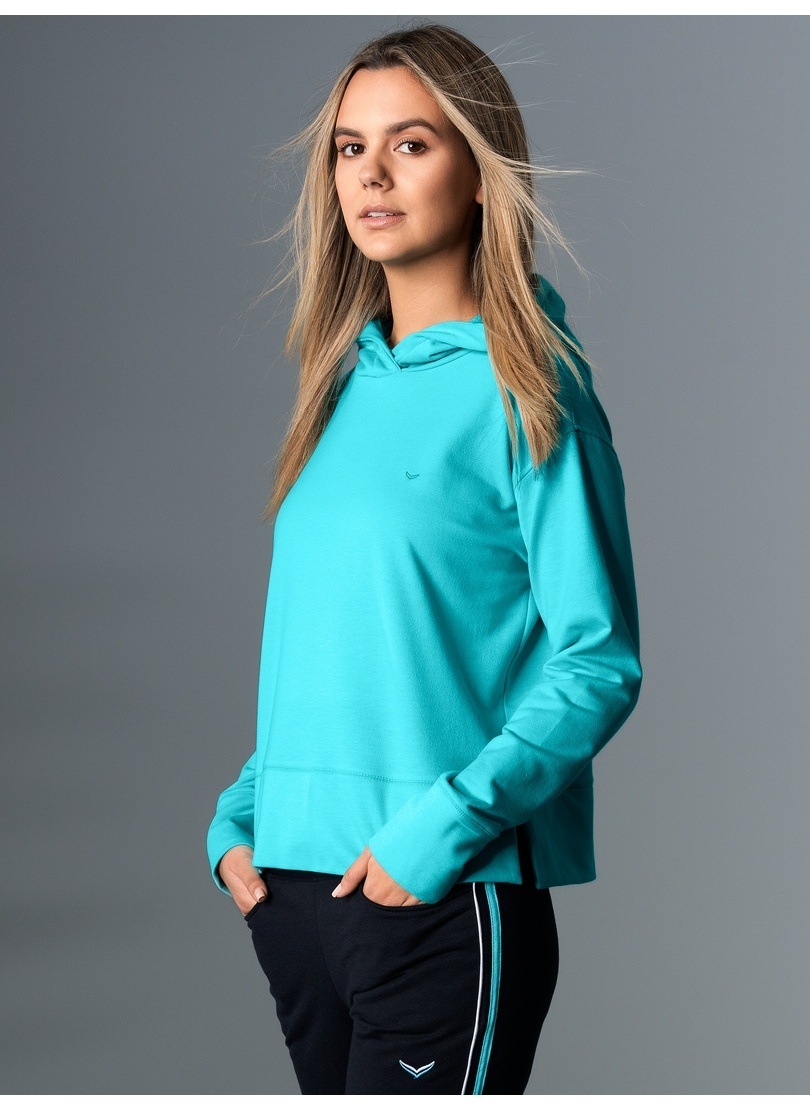 Trigema Sweatshirt »TRIGEMA Dünner Kapuzenpullover«