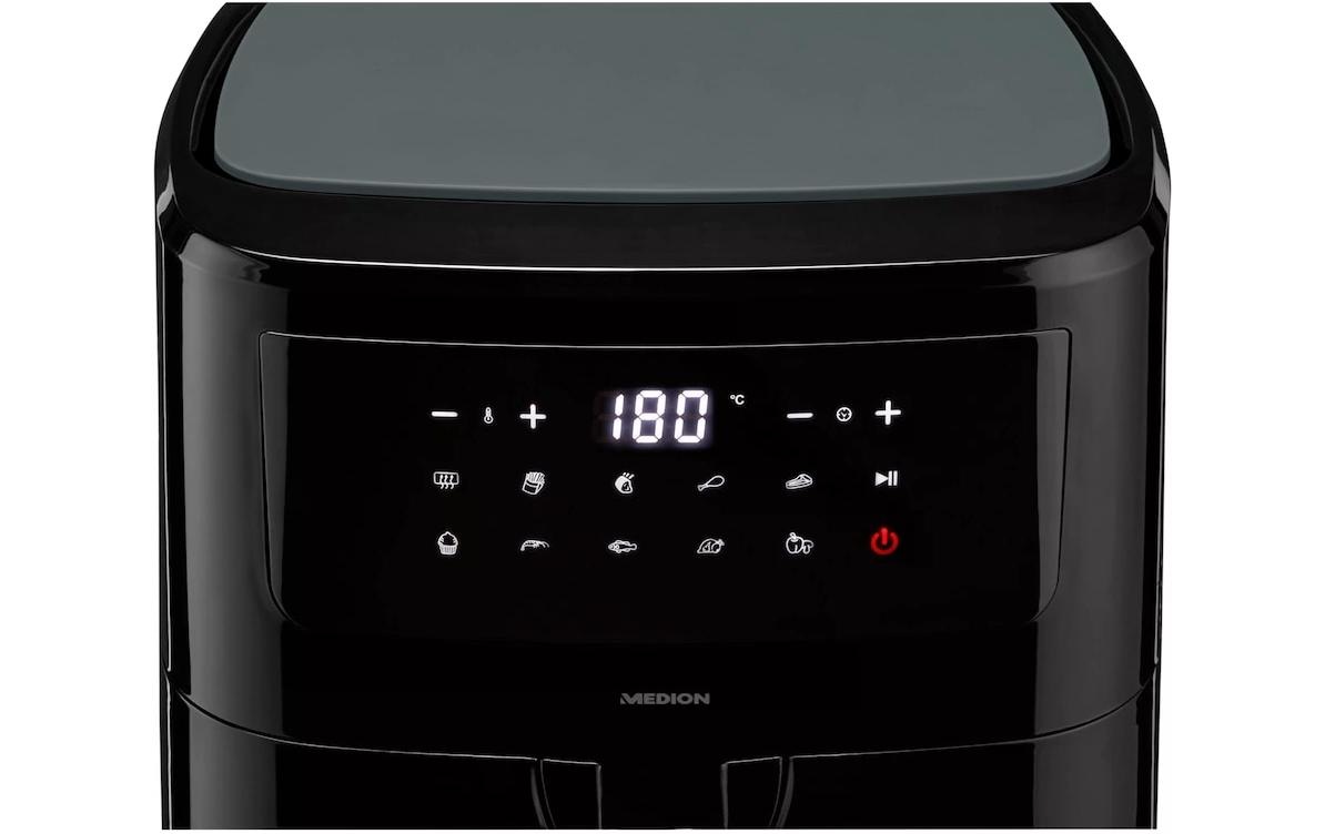 Medion® Heissluftfritteuse »MD 11750 45329 l, Schwarz«, 2150 W