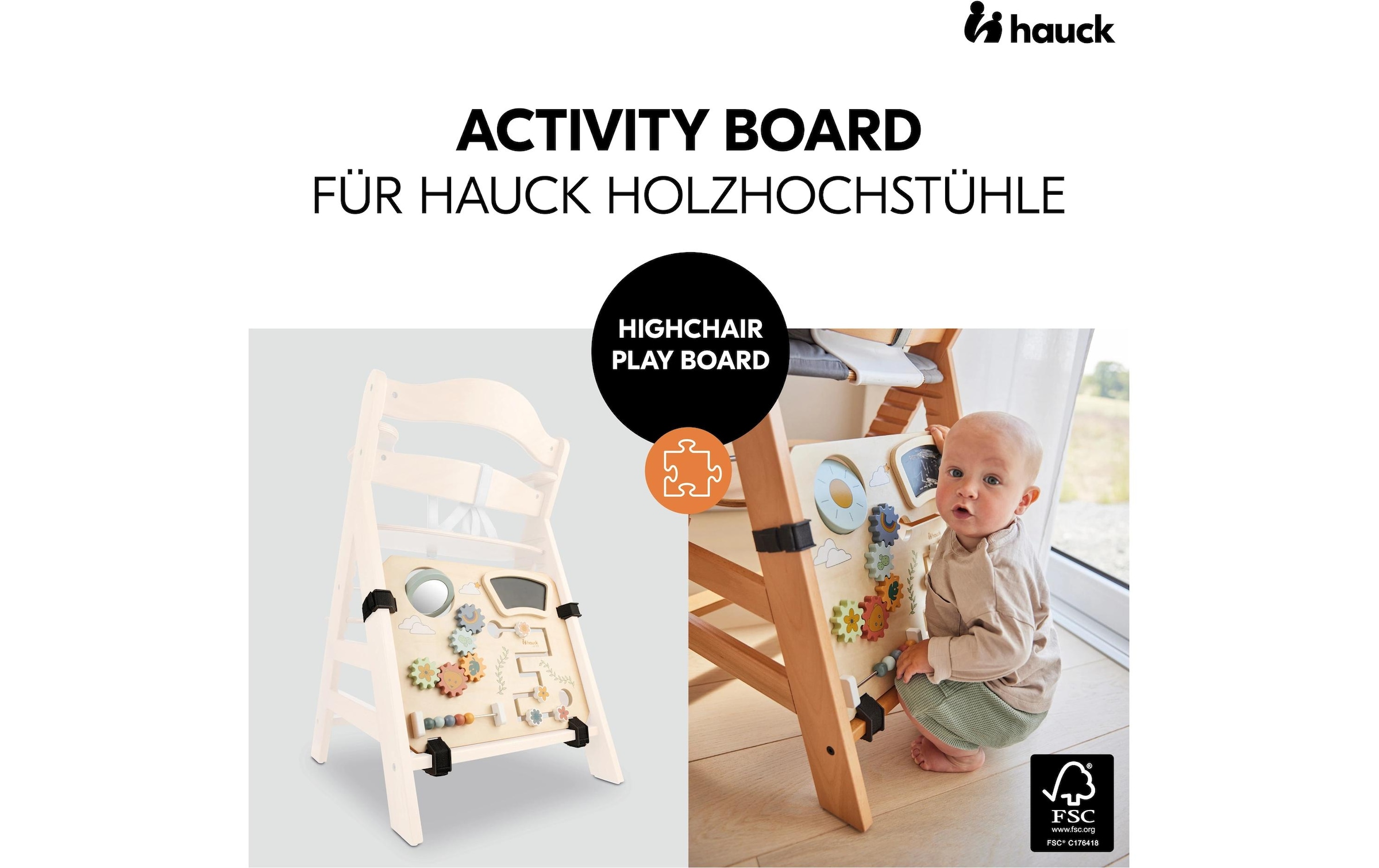 Hauck Motorikbrett »Highchair Play Board«