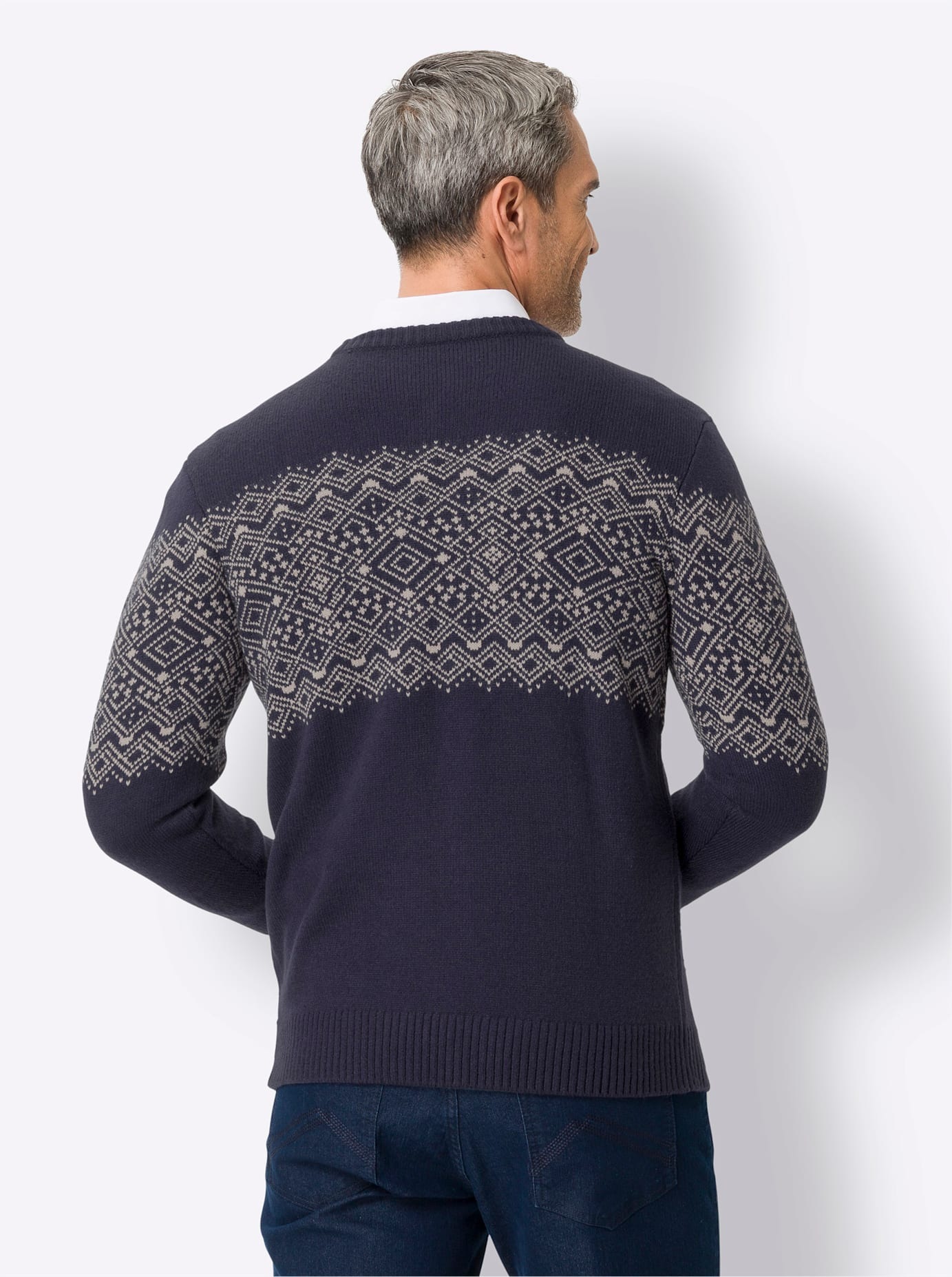 Classic Rundhalspullover »Rundhals-Pullover«