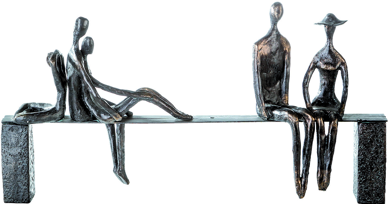 Casablanca by Gilde Dekofigur »Skulptur Spruchanhänger, 31 cm, online Höhe Dekoobjekt, Connected«, Jelmoli-Versand | Wohnzimmer mit kaufen