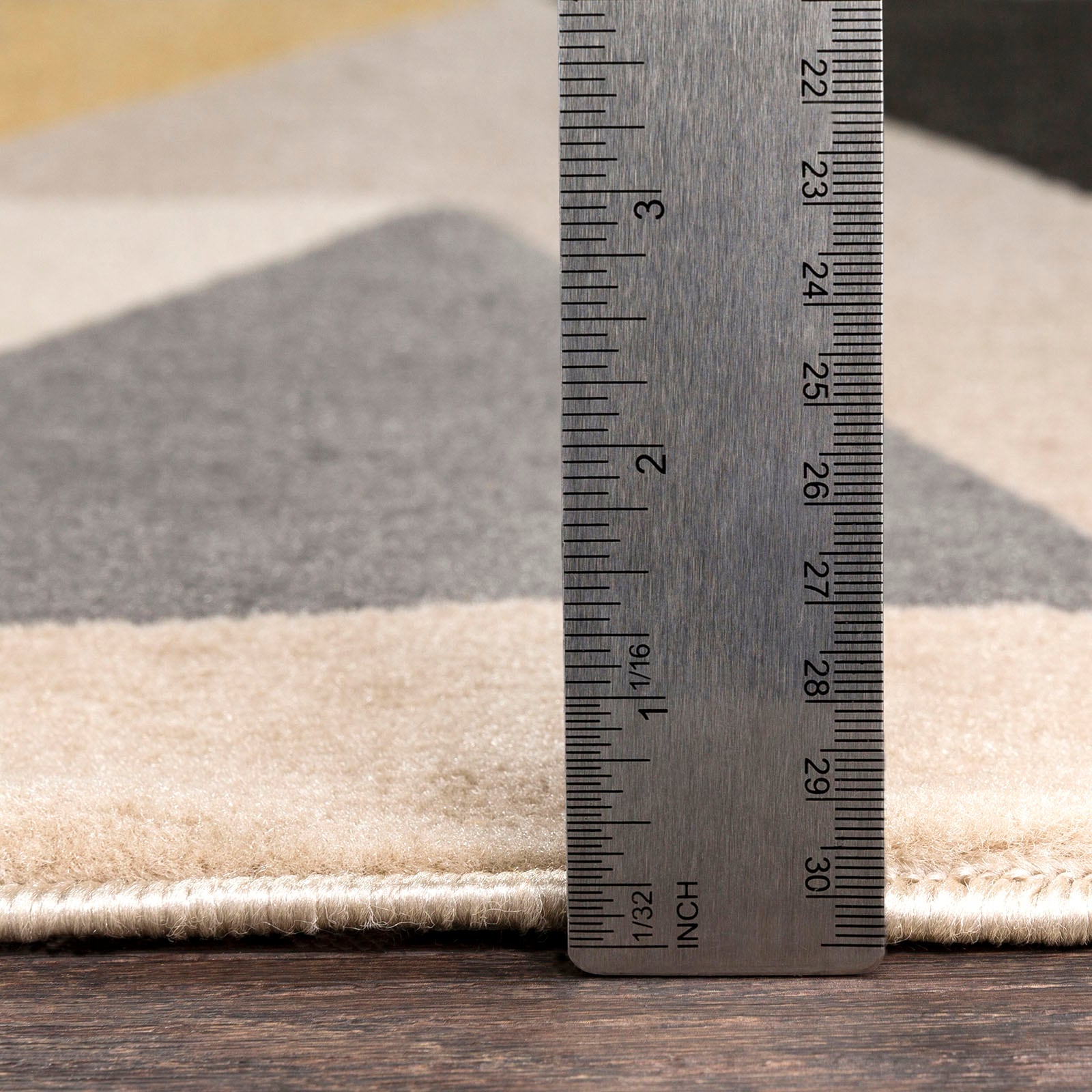 Livabliss Teppich »MILANO«, rechteckig, 11 mm Höhe, Skandi Design, Modern Boho Kurzflor Wohnzimmerteppich, Schlafzimmer