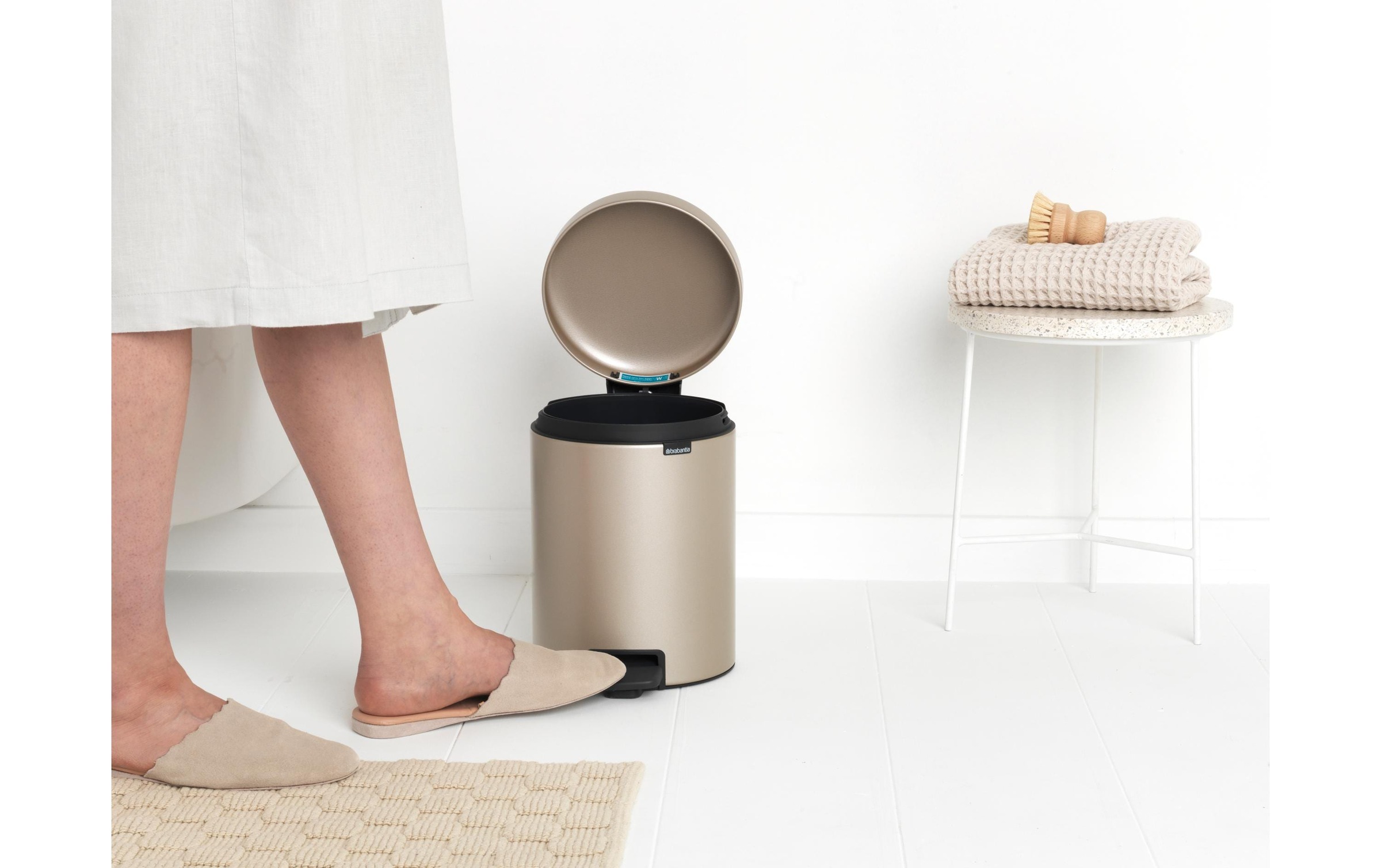 Brabantia Kosmetikeimer »NewIcon 5 l, Champagner«, 1 Behälter