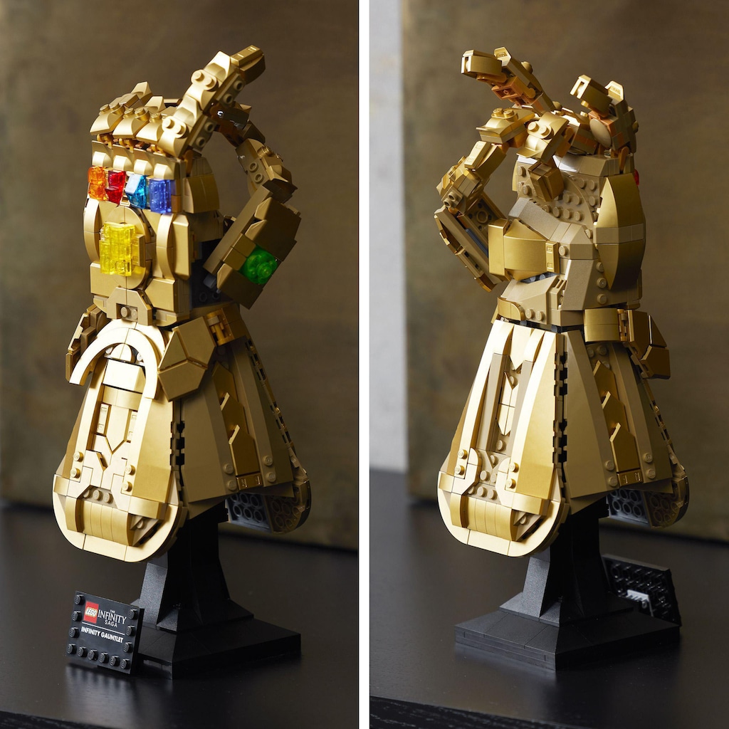 LEGO® Konstruktionsspielsteine »Infinity Handschuh (76191), Marvel Avengers Movie 4«, (590 St.)