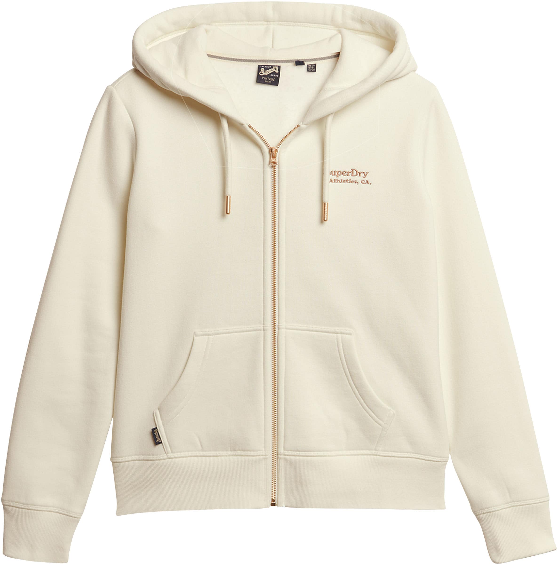 Superdry Kapuzensweatjacke »ESSENTIAL LOGO ZIP HOODIE«, mit Logostickerei