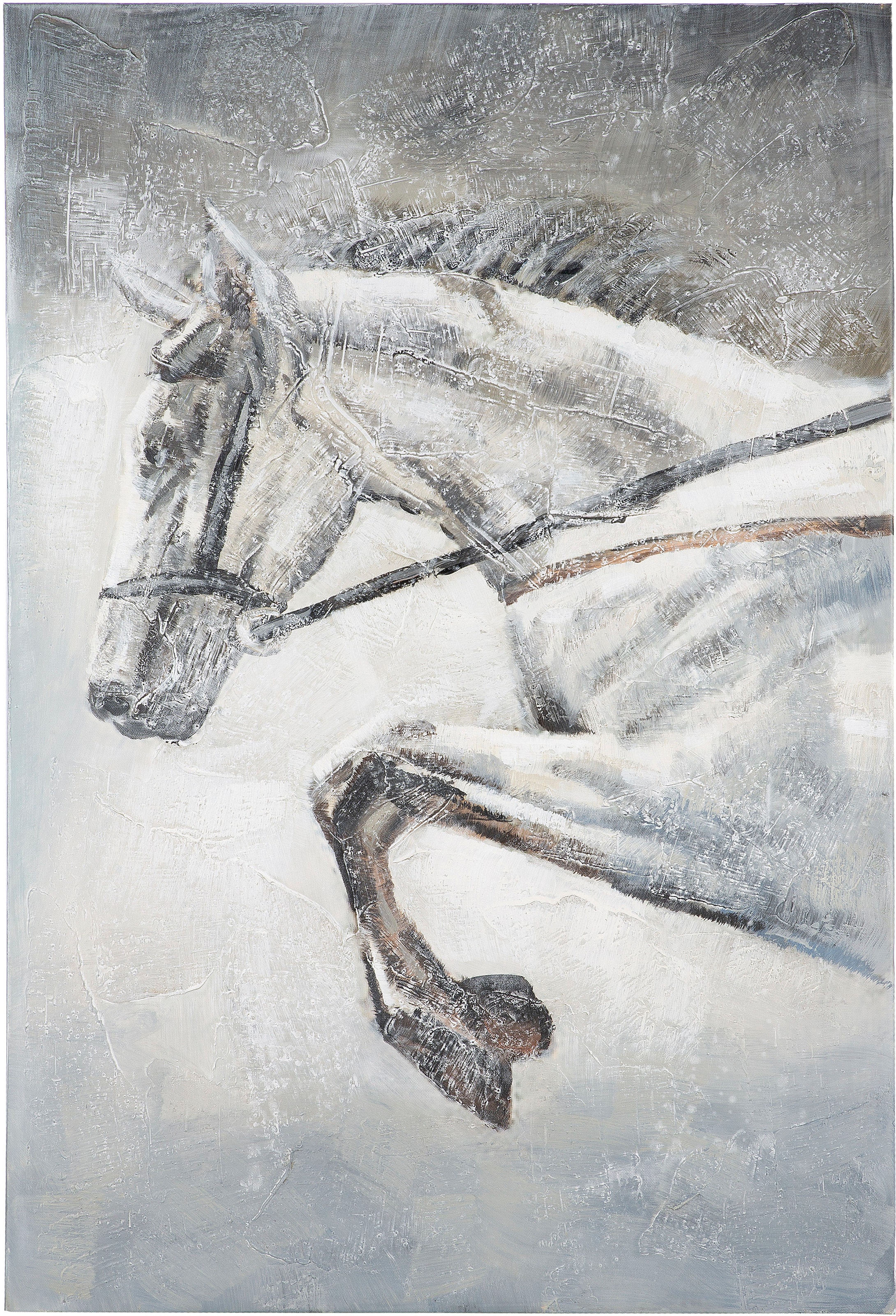 Gemälde »Gemälde Springendes Pferd«, (1 St.)