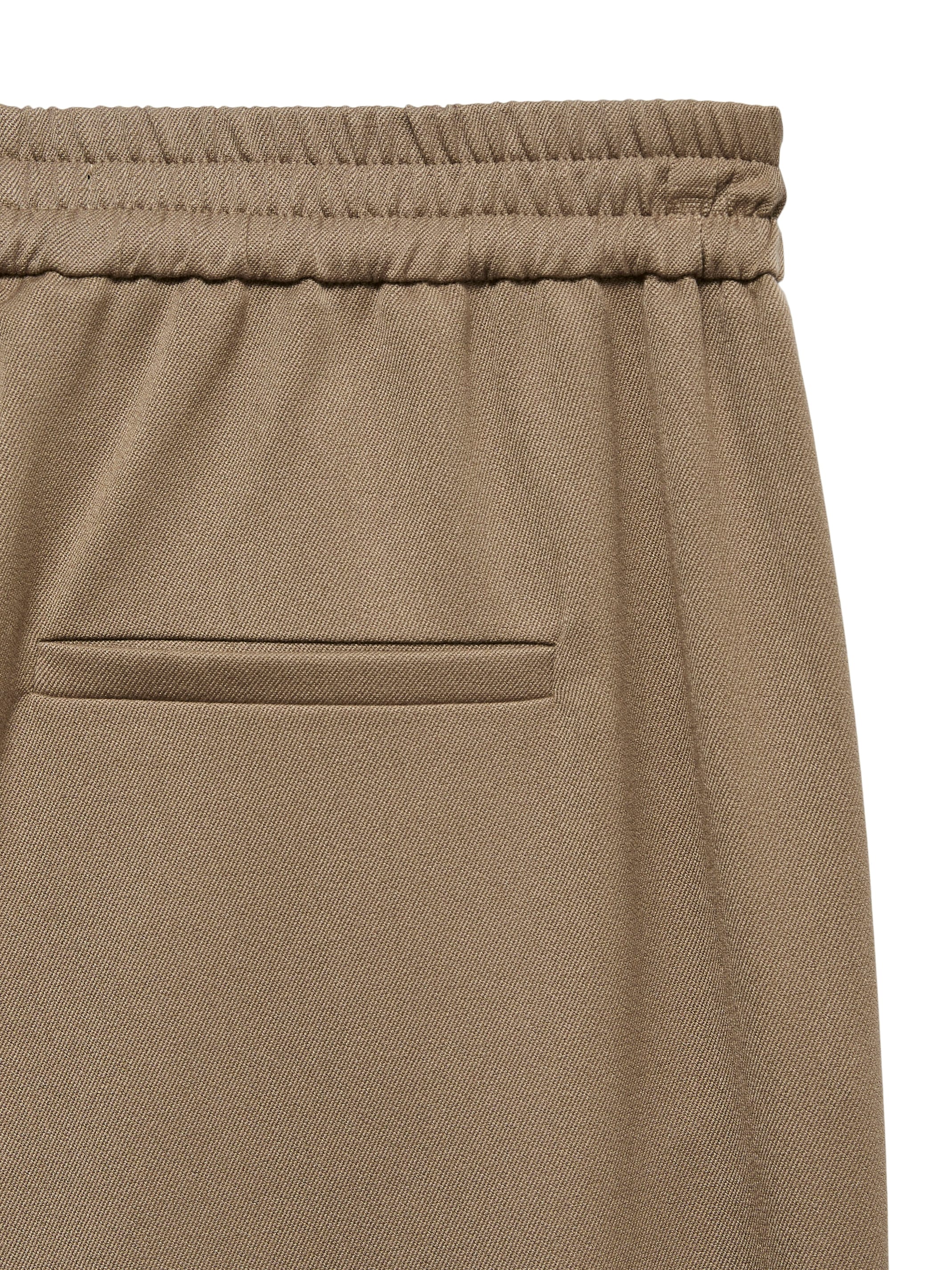 Vero Moda Anzughose »VMMAYA MR LOOSE SOLID PANT NOOS«, knöchelfreie Form mit Saumaufschlag