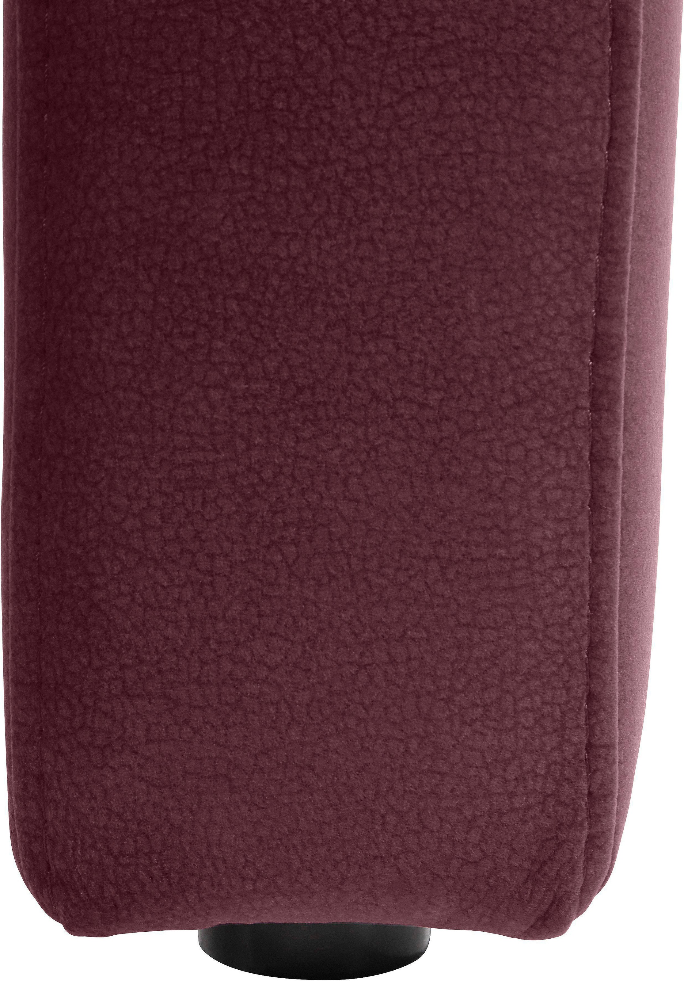 exxpo - sofa fashion Eckbank »Barista, bequem und elegant, hohe Bodenfreiheit,«, moderne Sitz- und Rückenverarbeitung, frei im Raum stellbar