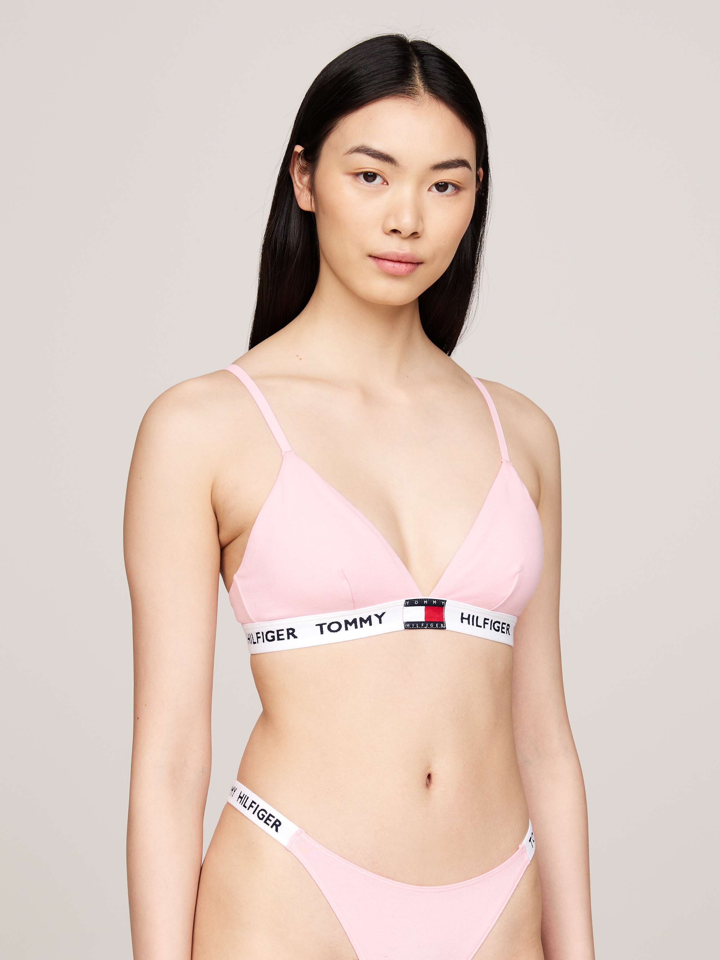 Bralette-BH, mit Logo-Elastikbund