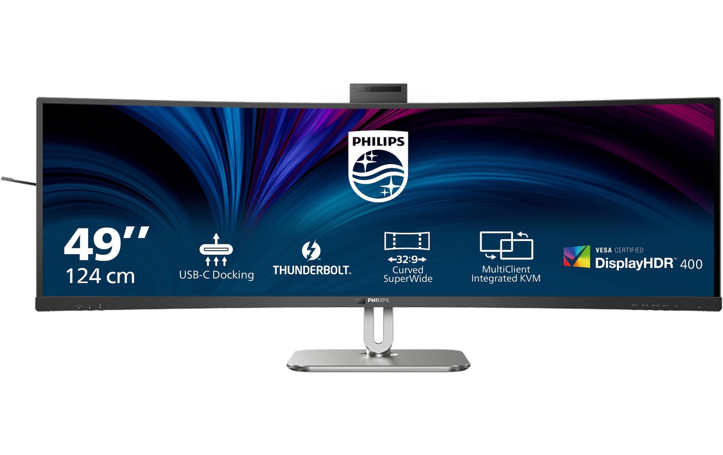 Philips Curved-LED-Monitor »49B2U6903CH/00«, 123,46 cm/48,8 Zoll, 5120 x 1440 px