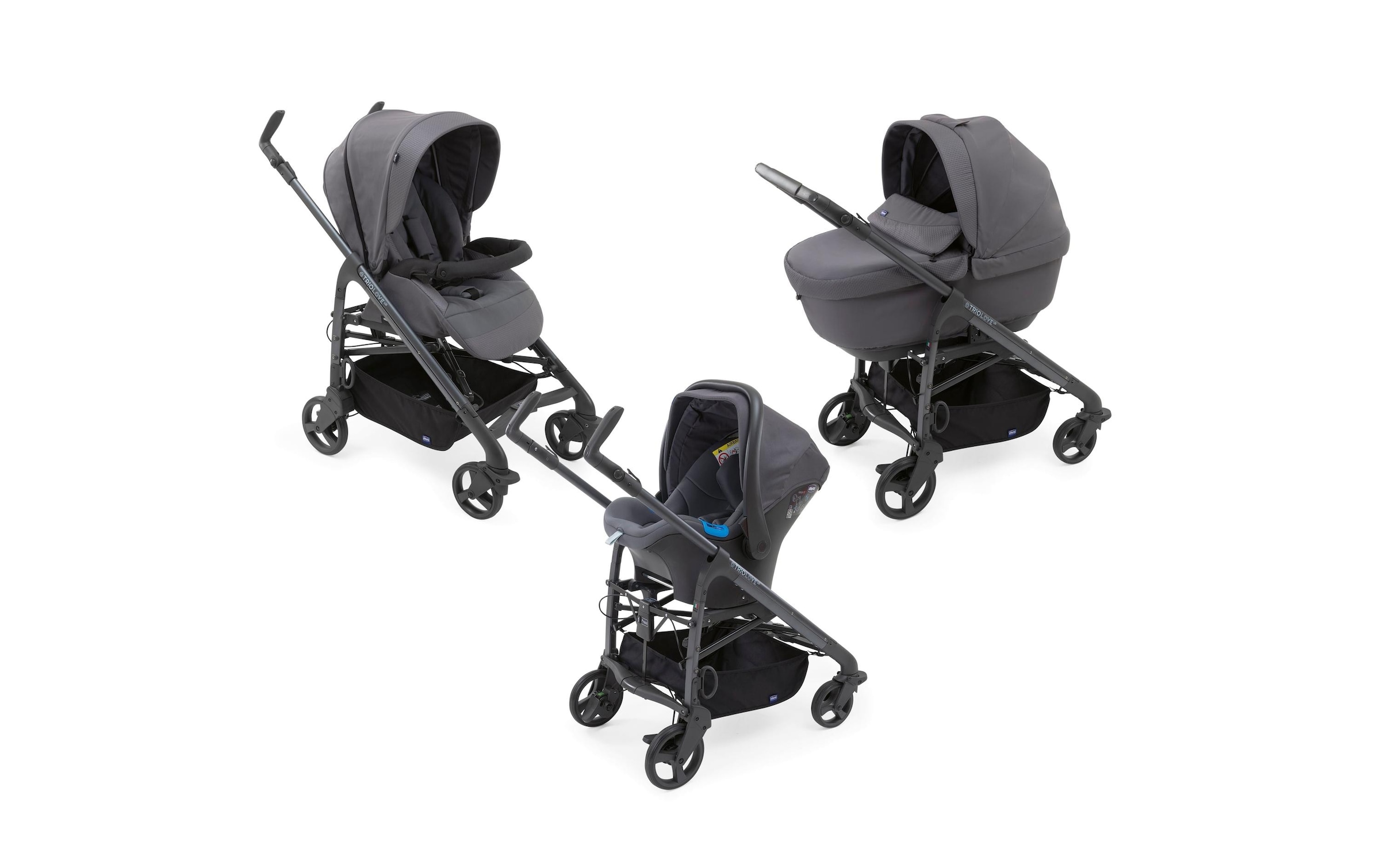 Chicco Kombi-Kinderwagen »Trio Love up«, 13 kg