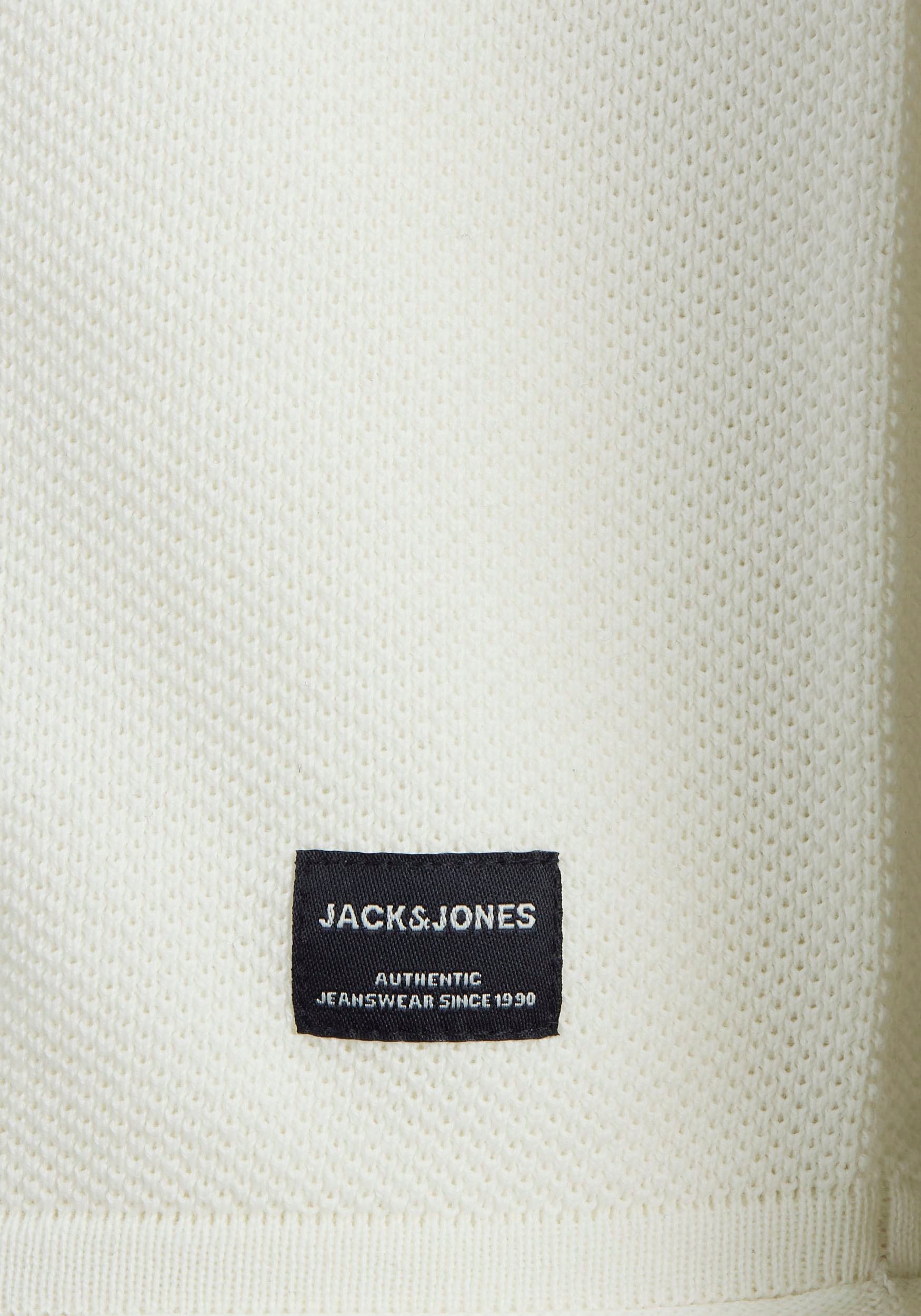 Jack & Jones Rundhalspullover »HILL KNIT«