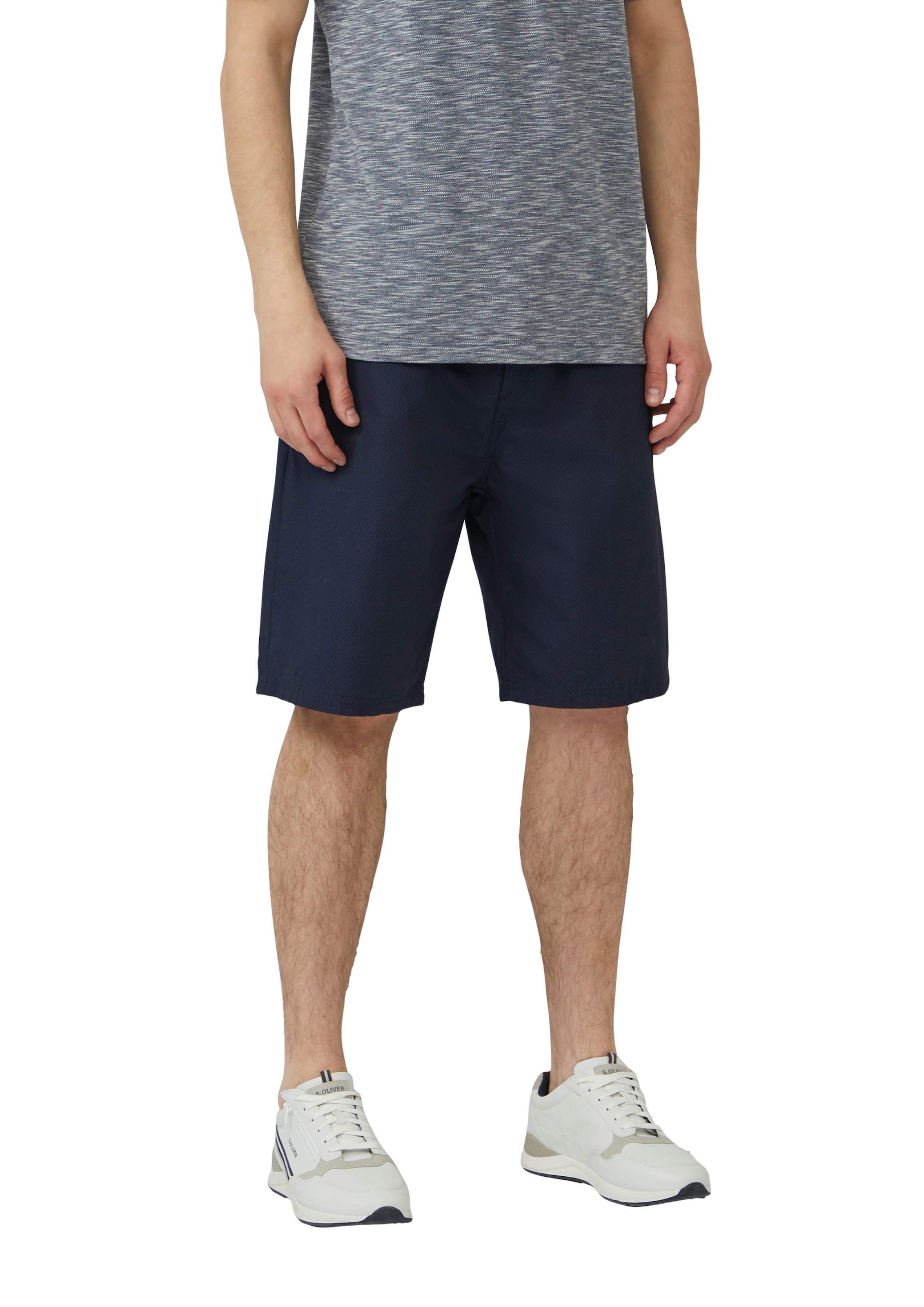 s.Oliver Bermudas Sommerhose mit Struktur Muster