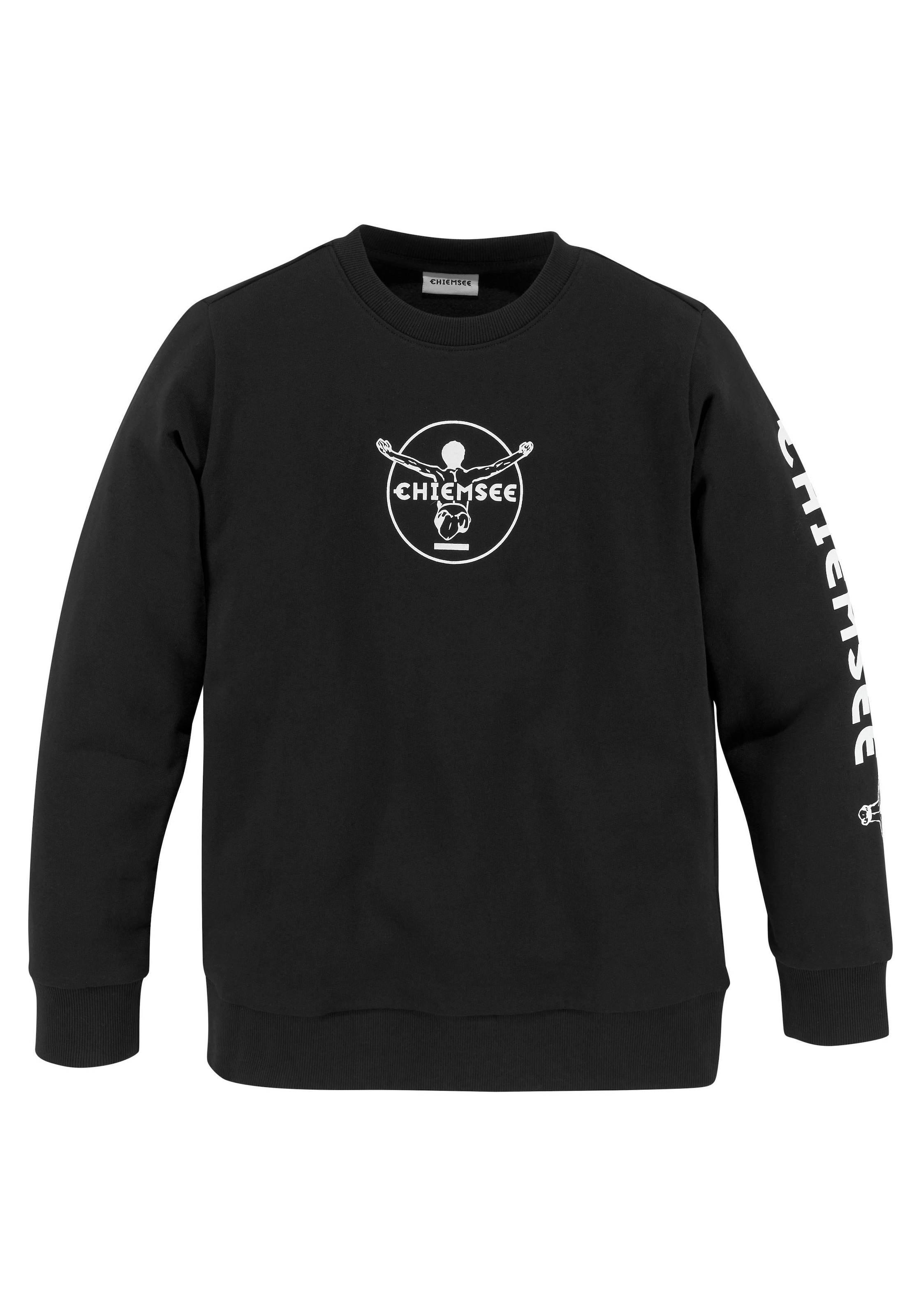 Chiemsee & »Jogginganzug«, Jelmoli-Versand Logo-Drucken mit Sweatanzug Sweathose), 2 Sweatshirt & | (Set, Shirt Hose tlg.,