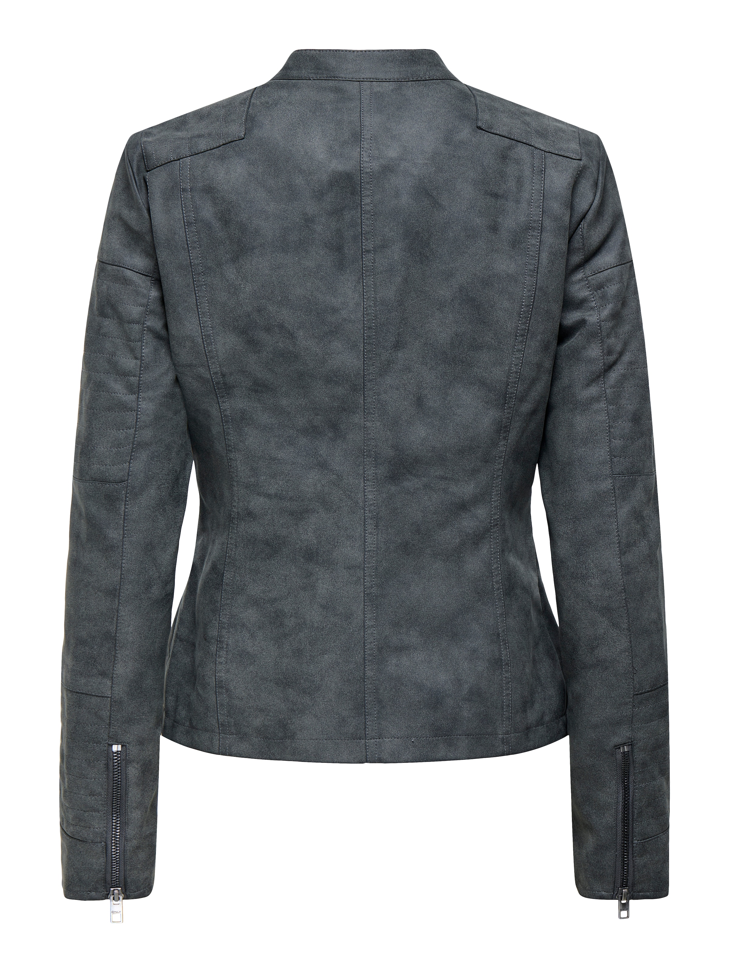 ONLY Lederimitatjacke »ONLAVA FAUX LEATHER BIKER OTW NOOS«, mit Biker-Details