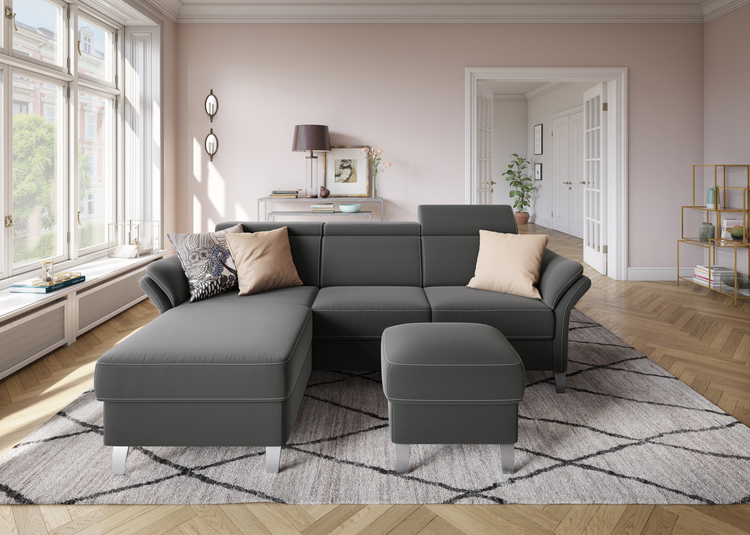 sit&more Hocker »Vincenzo«