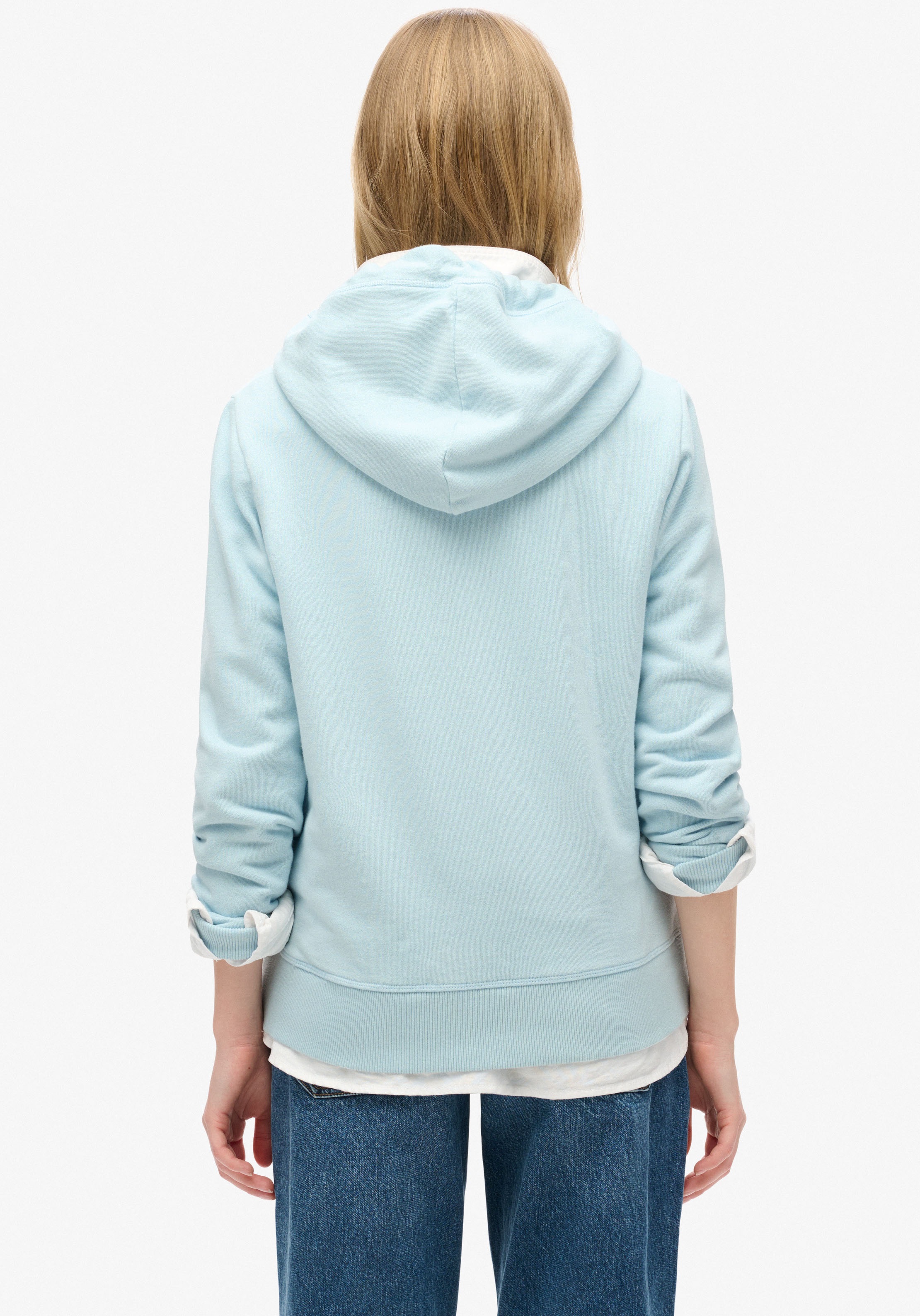 Superdry Kapuzensweatjacke »ESSENTIAL LOGO ZIP HOODIE HB«