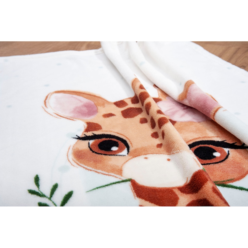 Baby Best Babydecke »Giraffe«, mit liebevollem Motiv, Kuscheldecke