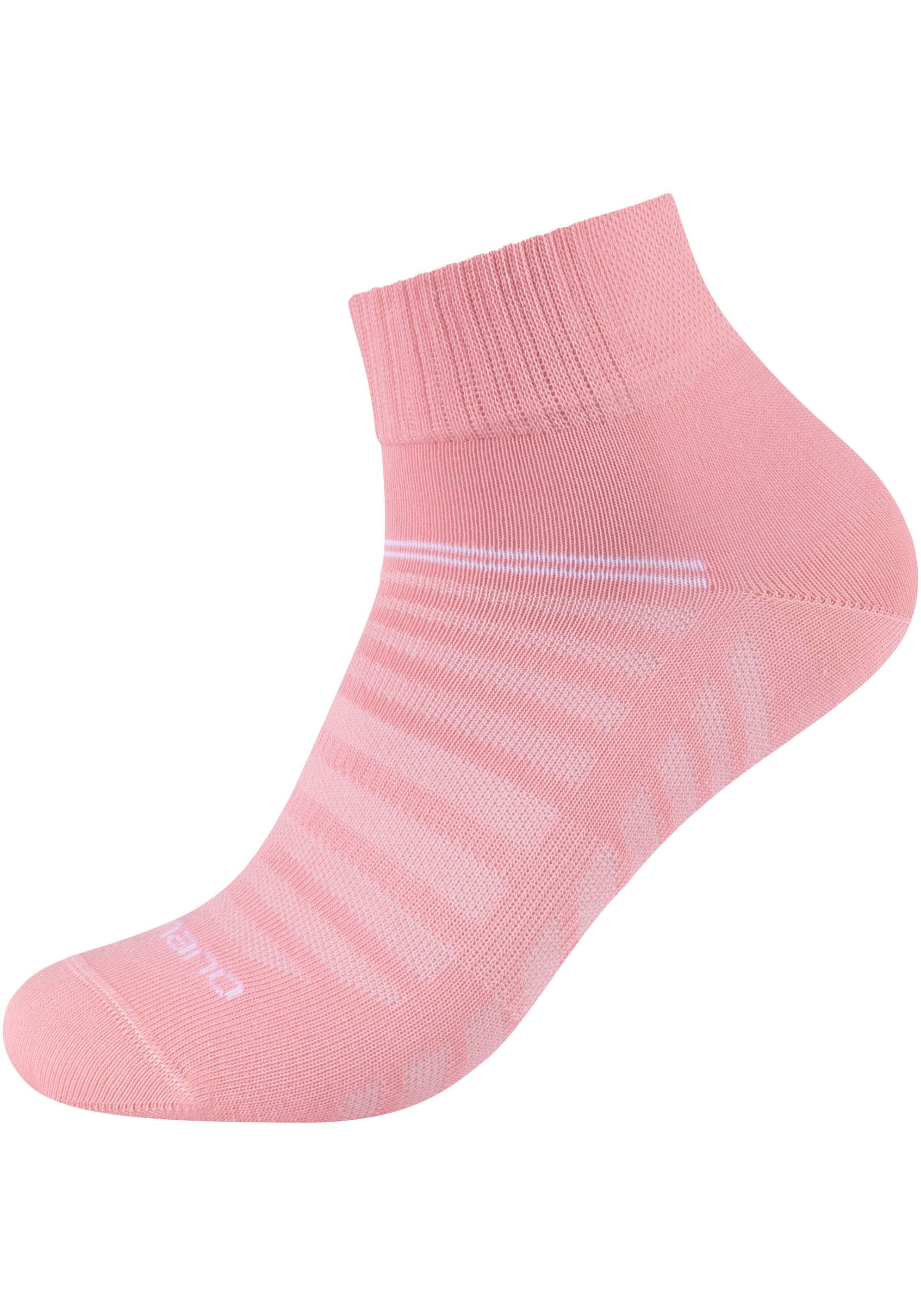 Camano Kurzsocken »mesh ventilation«, (10 Paar), mit harmonischer Farbverlauf-Optik