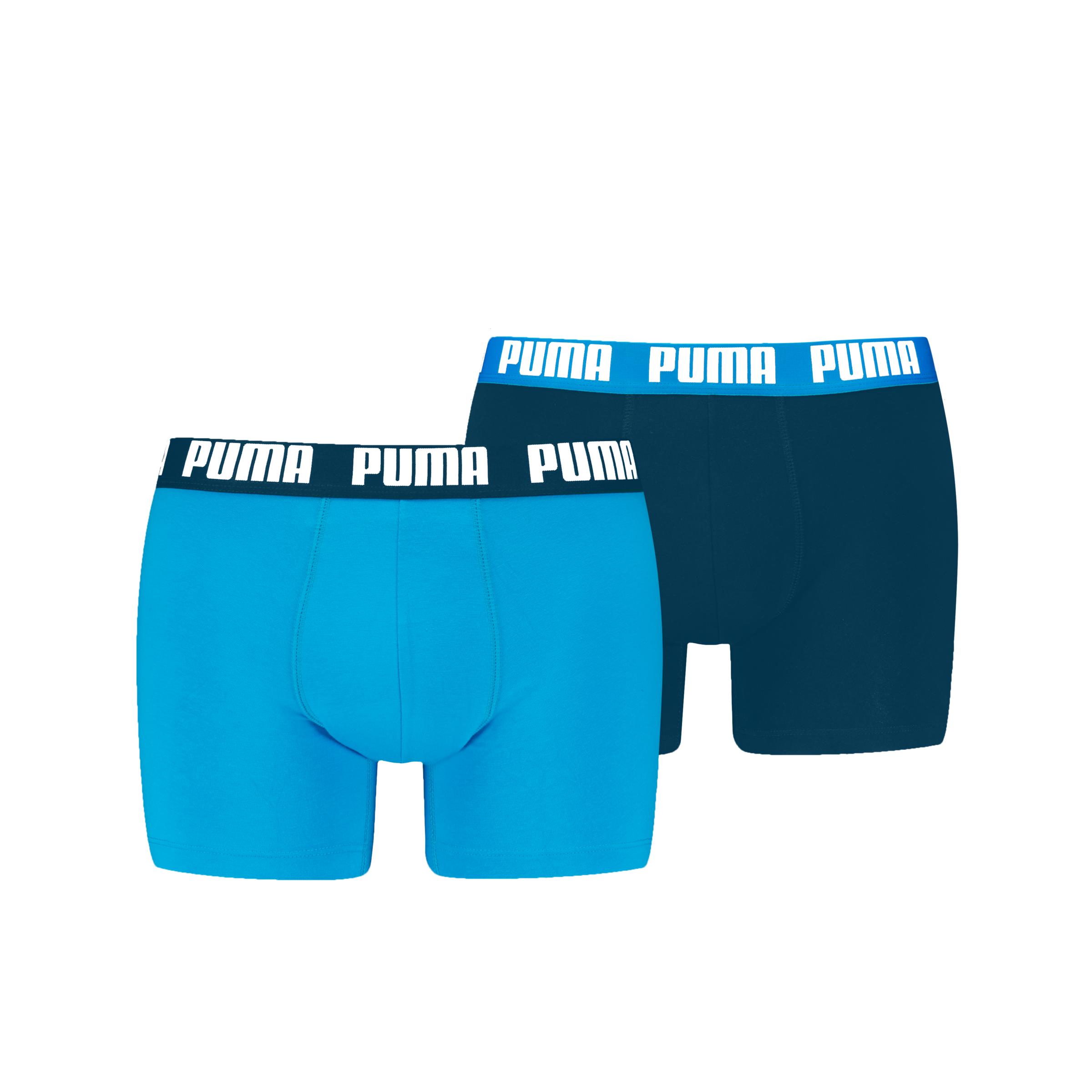PUMA Boxershorts »PUMA MEN EVERYDAY BASIC BOXERS 2P« Packung, 2er Pack, mit Puma Webbund