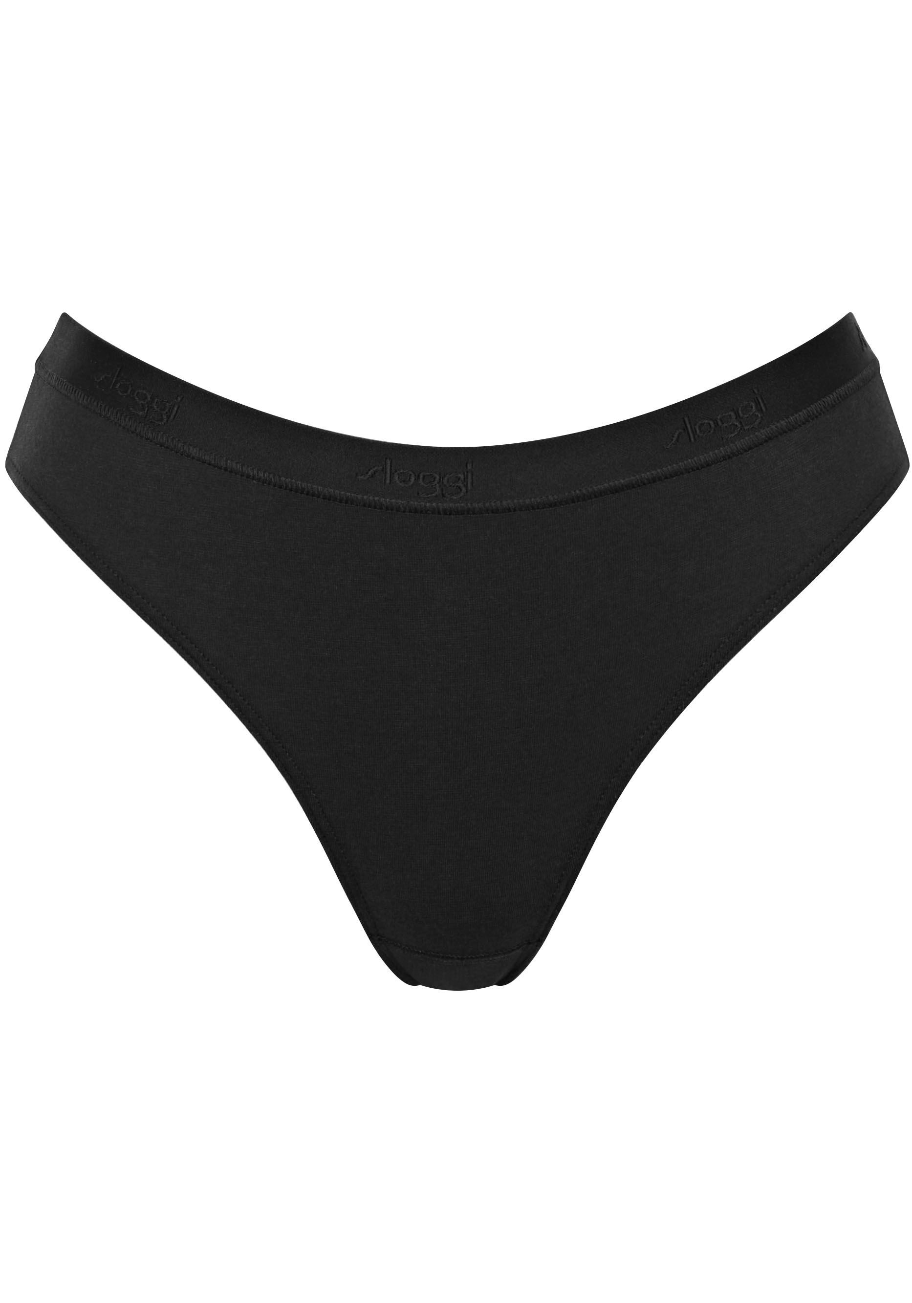 sloggi Slip »GO Casual High leg 2P«, (2er Pack), weiche und atmungsaktive Baumwollqualität