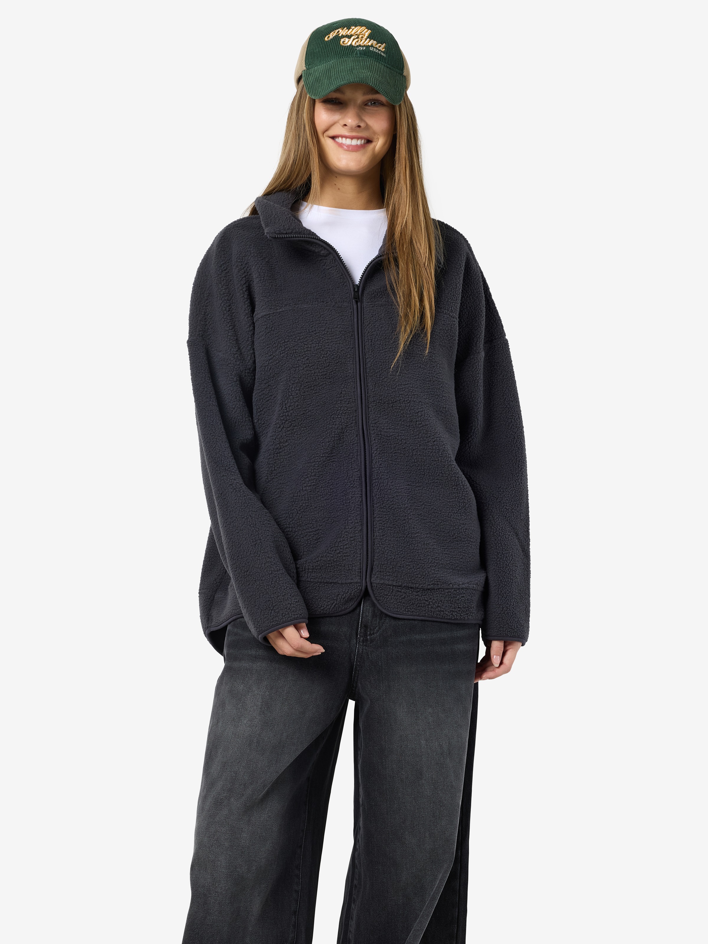 Noisy may Fleecejacke »NMCOZY L/S ZIP SWEATER JRS NOOS«