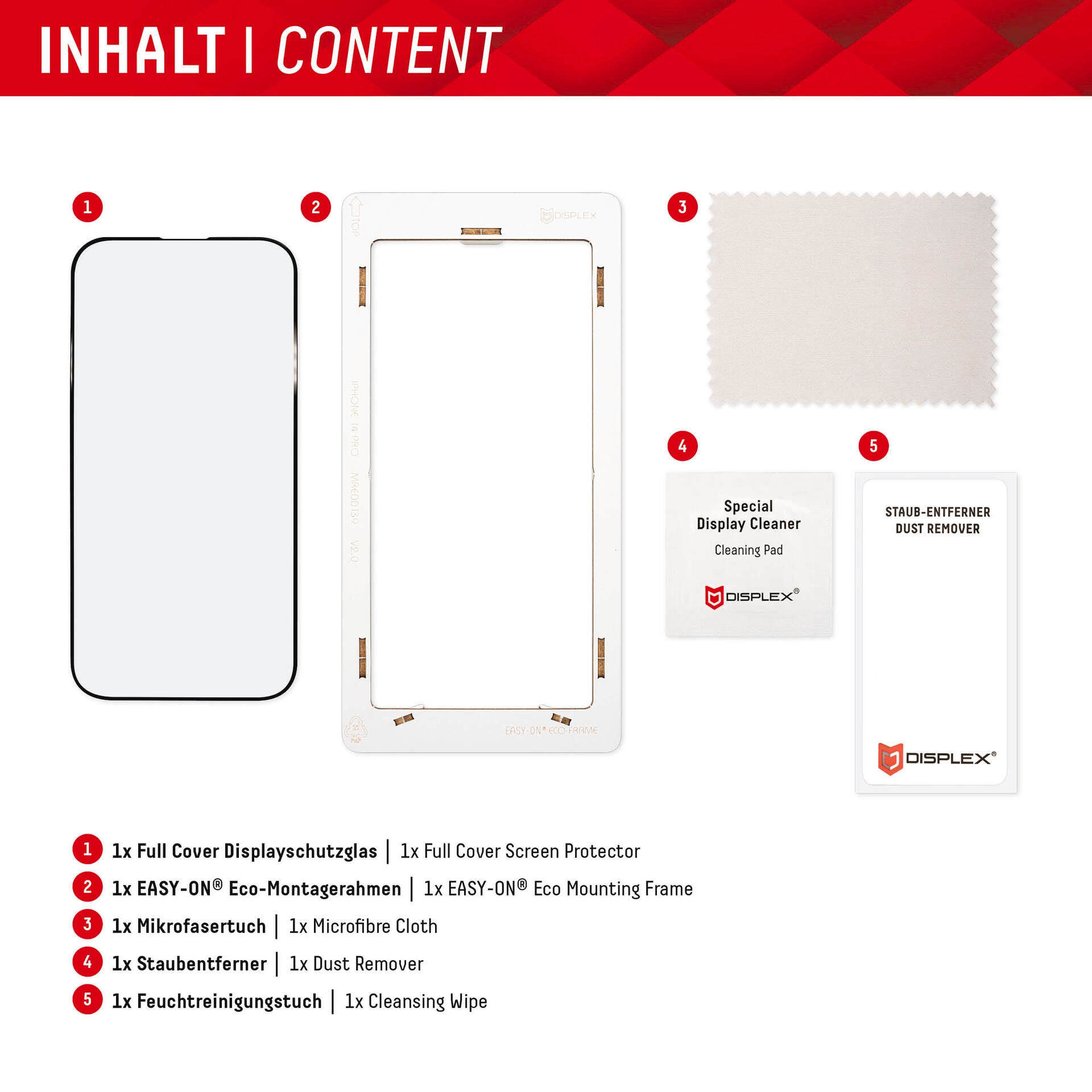 Displex Displayschutzfolie »Real Glass FC Samsung Galaxy A54 5G«