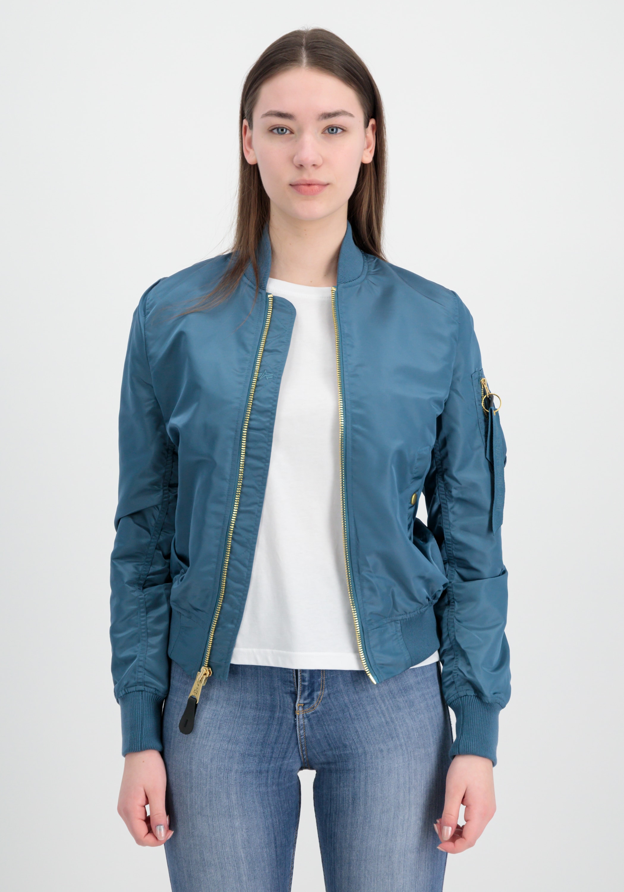 Alpha Industries Bomberjacke »ALPHA INDUSTRIES Women - Bomber Jackets MA-1 VF LW Wmn«