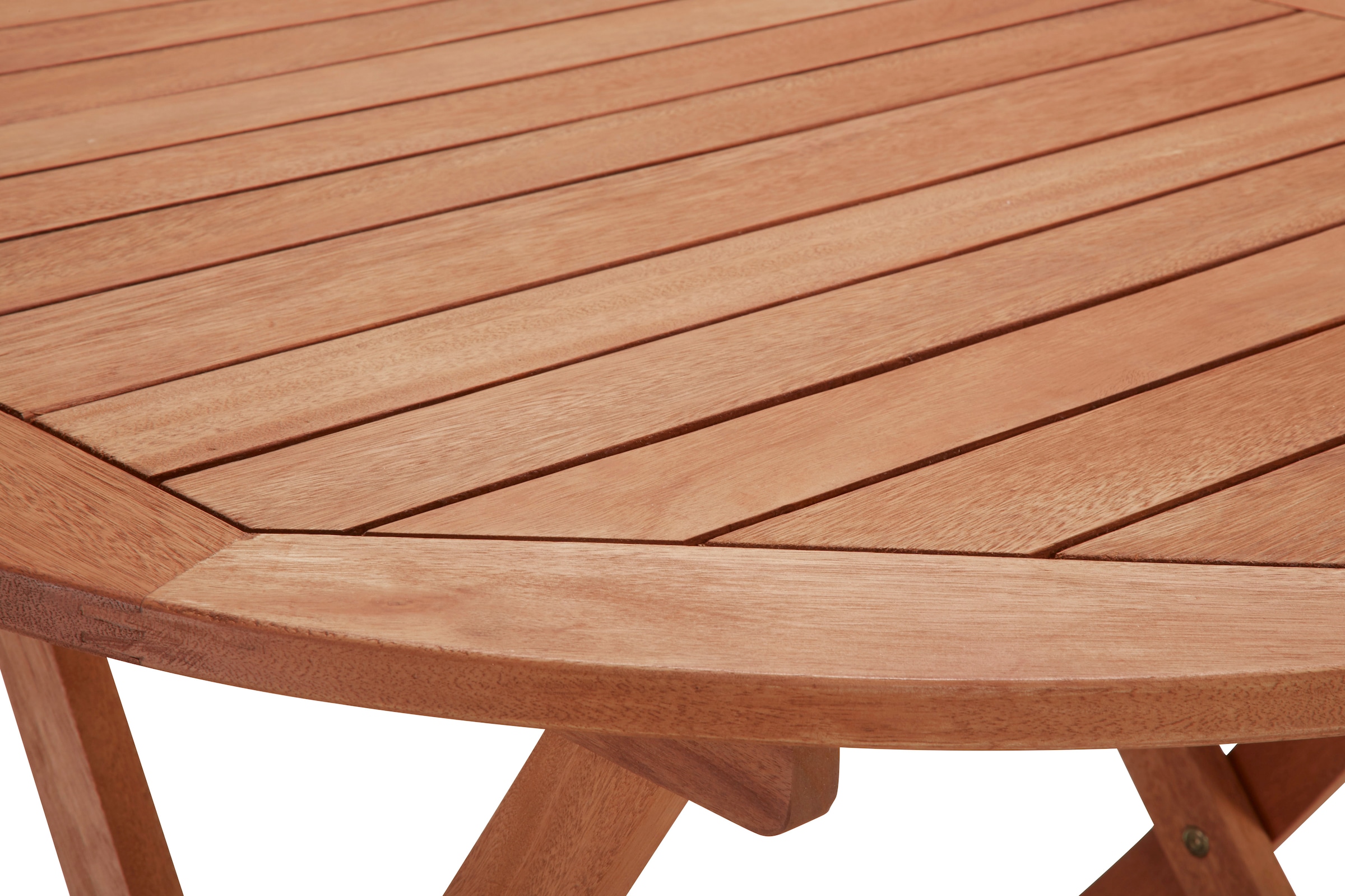 MERXX Gartentisch "Borkum" Ø 100 cm, Höhe: 74 cm, klappbar