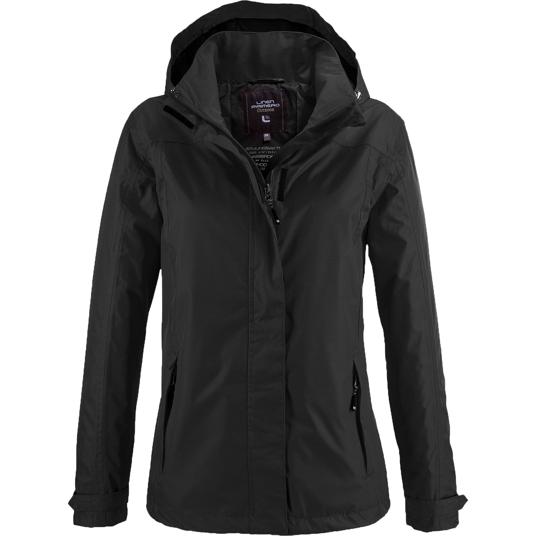 DEPROC Active Outdoorjacke »GLENDALE PEAK WOMEN«, Kontrastreissverschluss